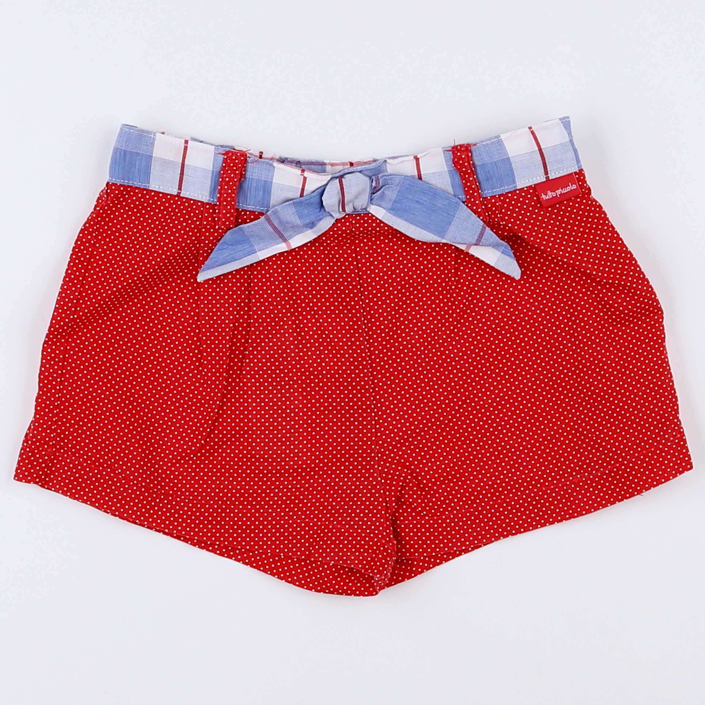 Tutto Piccolo - short rouge - 18 mois