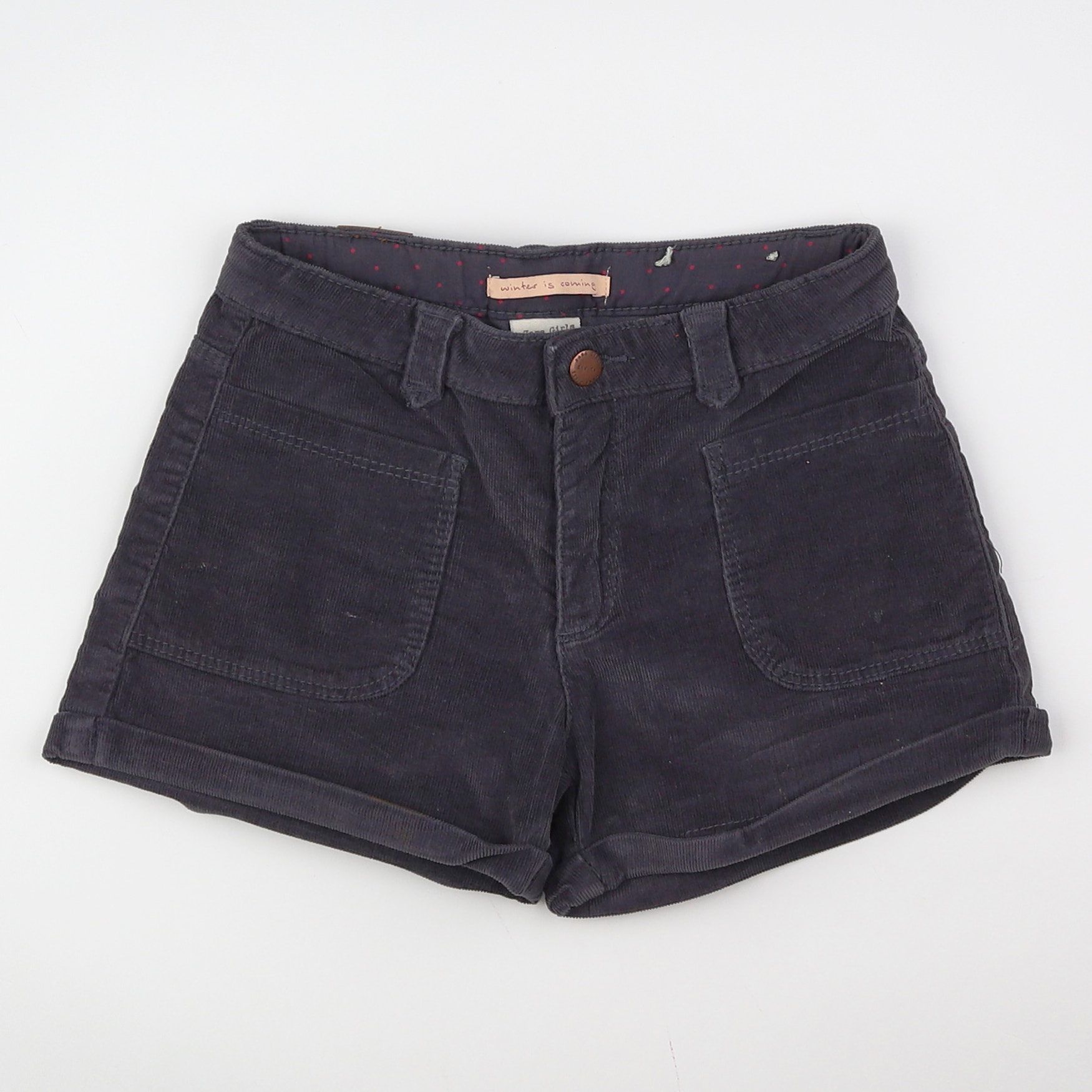 Zara - short marron - 6 ans