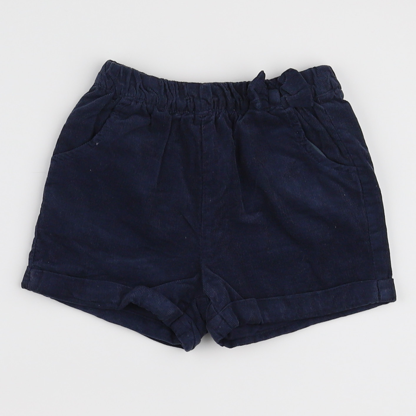 Vertbaudet - short bleu - 18 mois