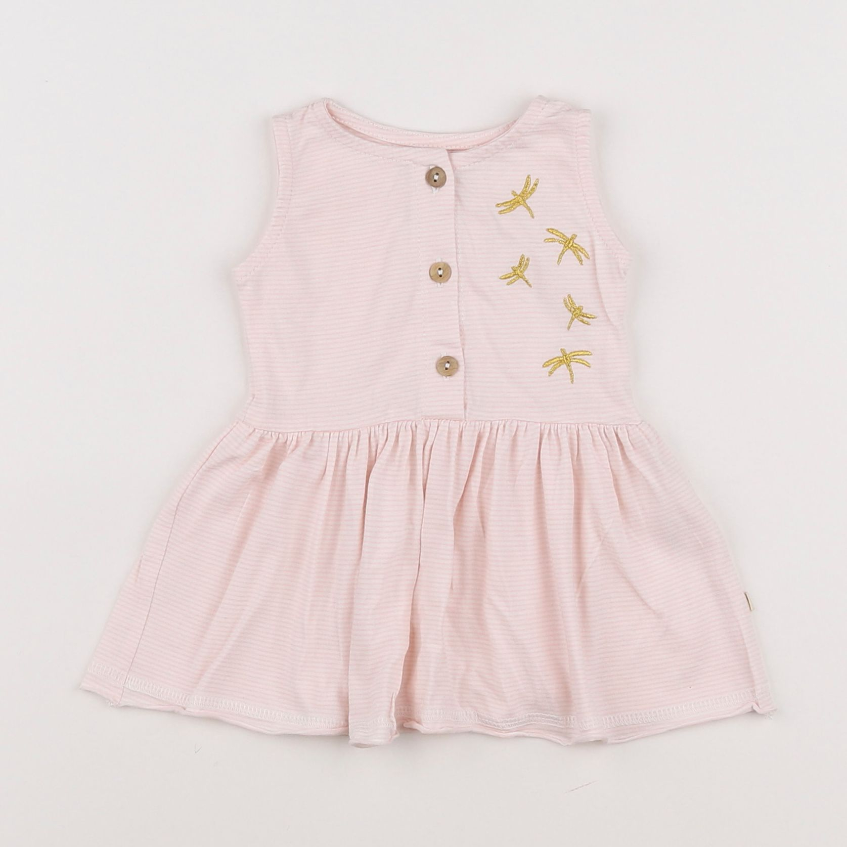 Les Petites Choses - robe rose - 3 mois