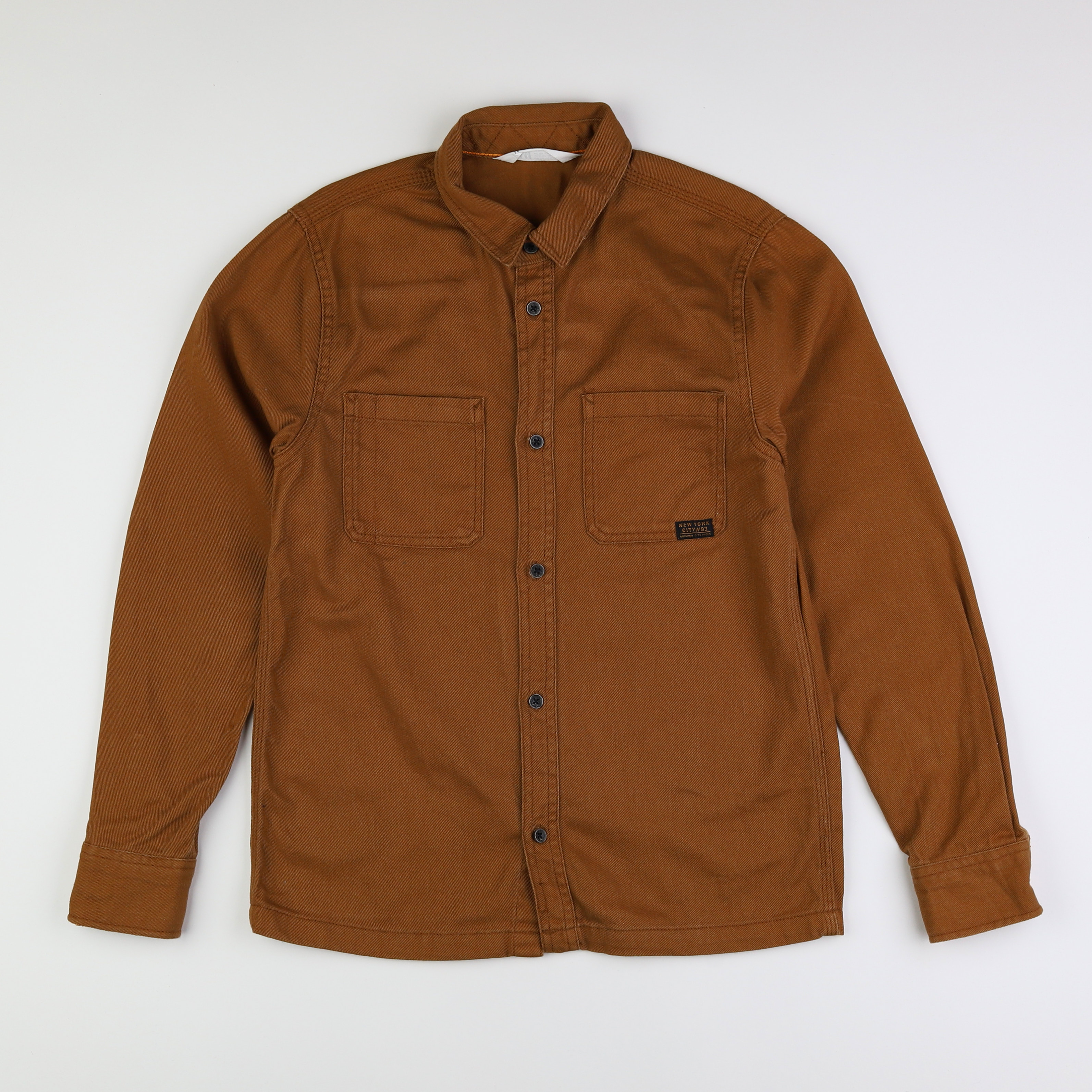 H&M - chemise marron - 12/13 ans