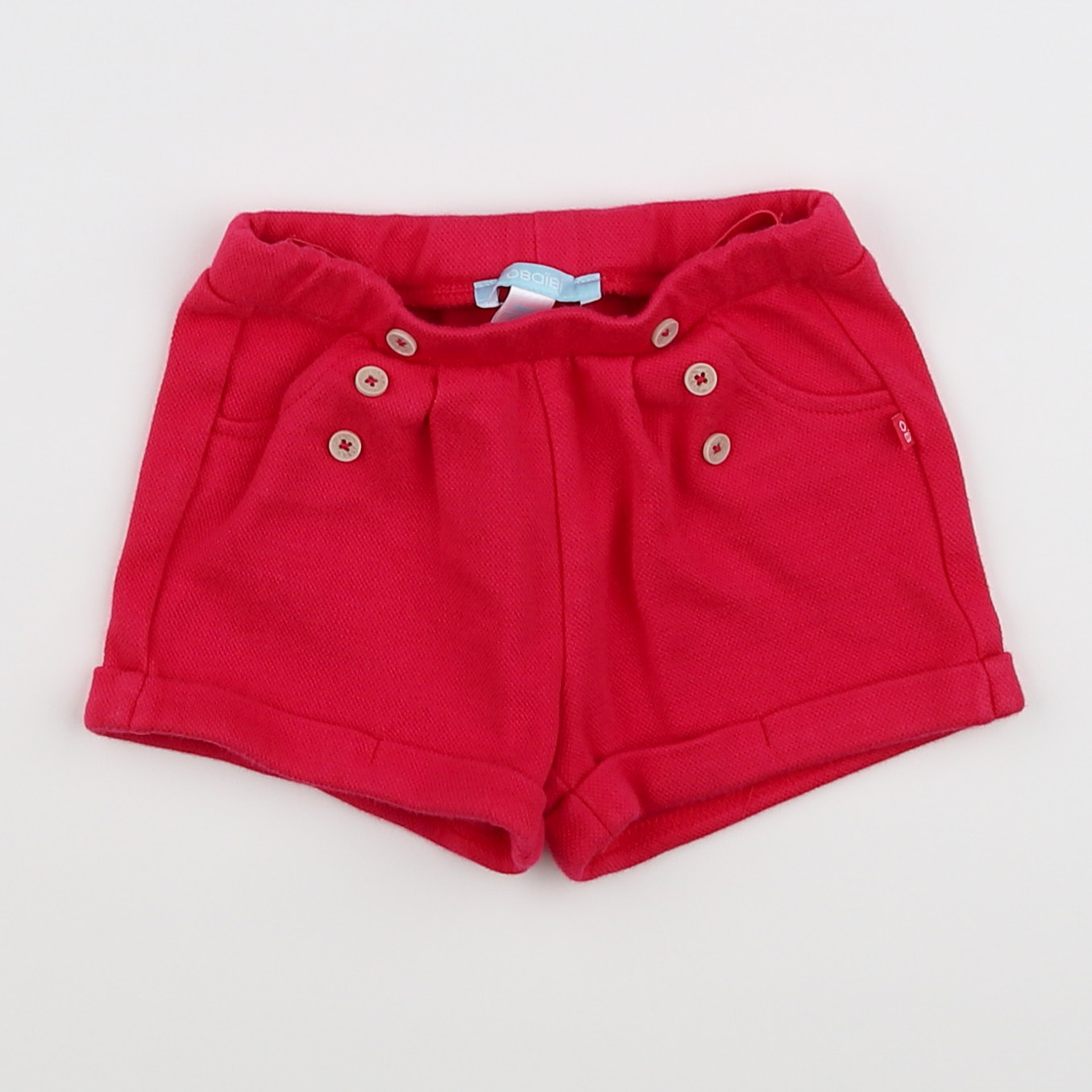 Obaïbi - short rose - 9 mois