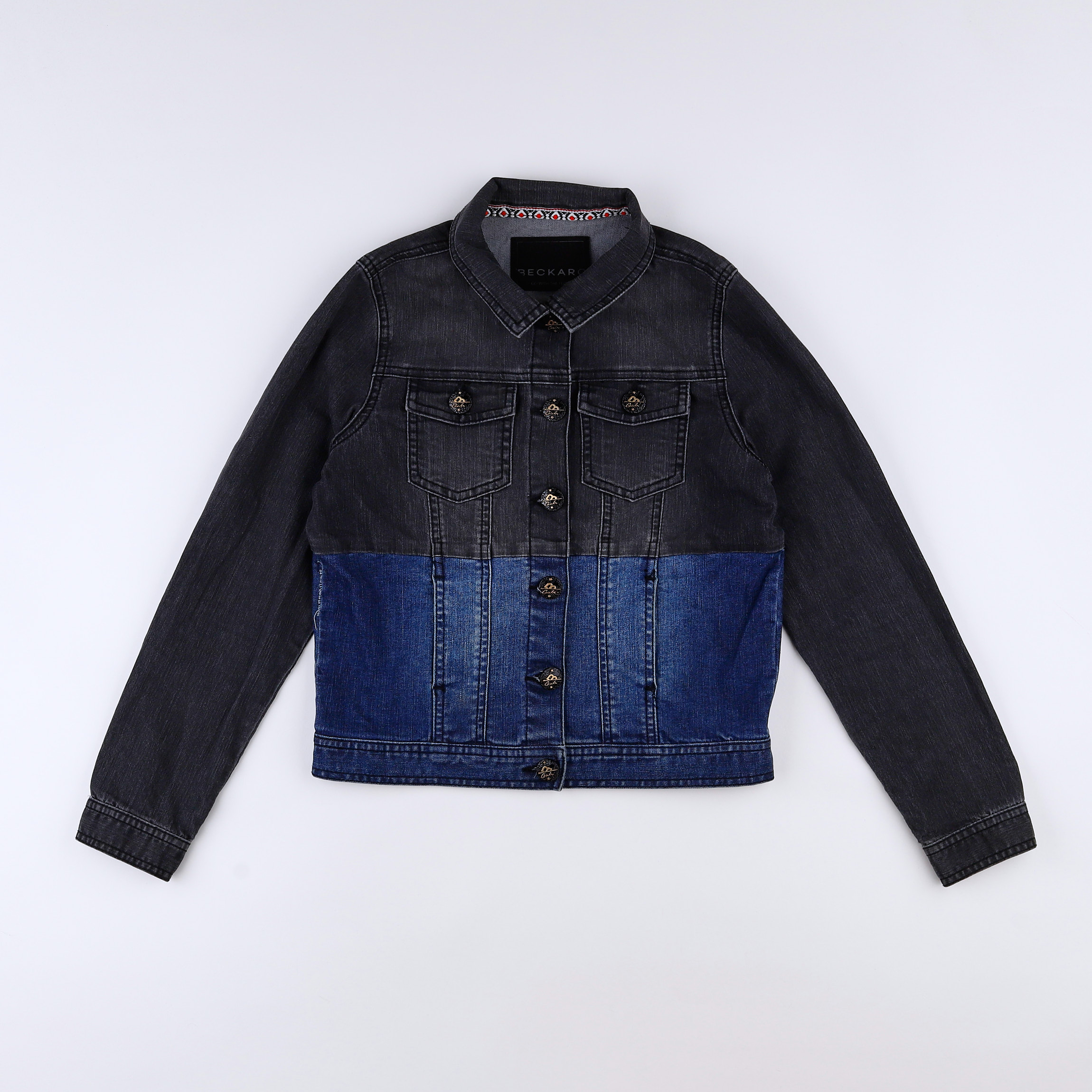 Beckaro - veste bleu - 12 ans