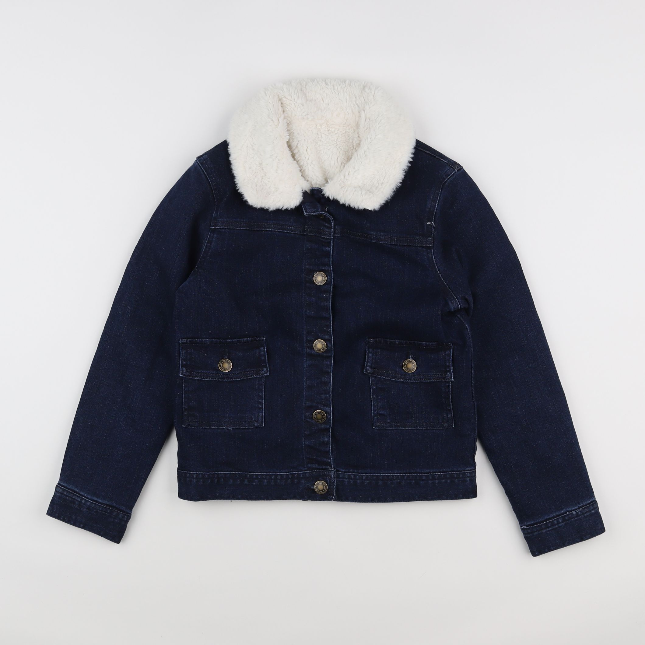 Little Karl Marc John - veste doublé bleu - 10 ans