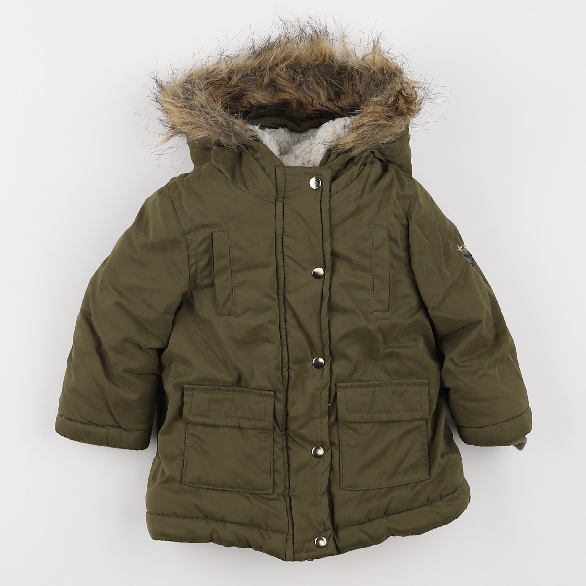 IKKS - parka vert - 12 mois