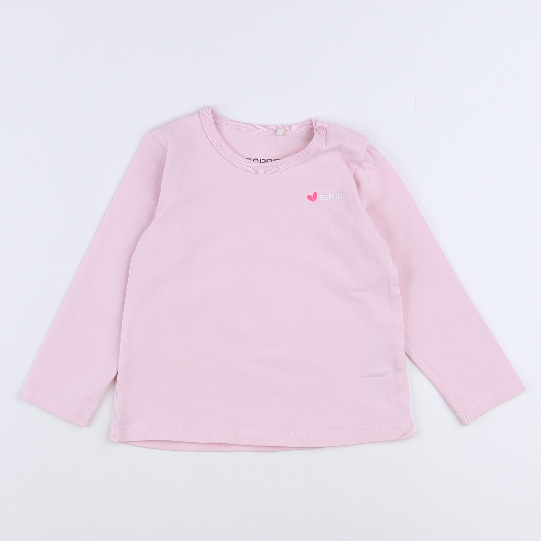 Esprit - tee-shirt rose - 9/12 mois