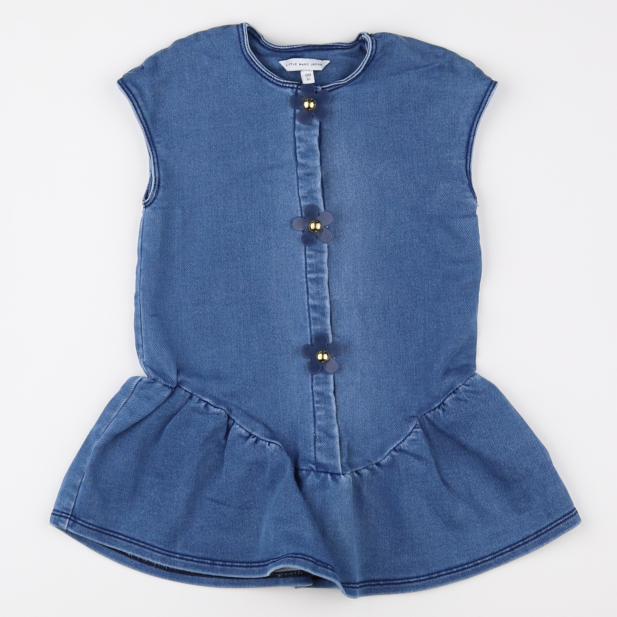 Little marc jacobs - robe bleu - 18 mois