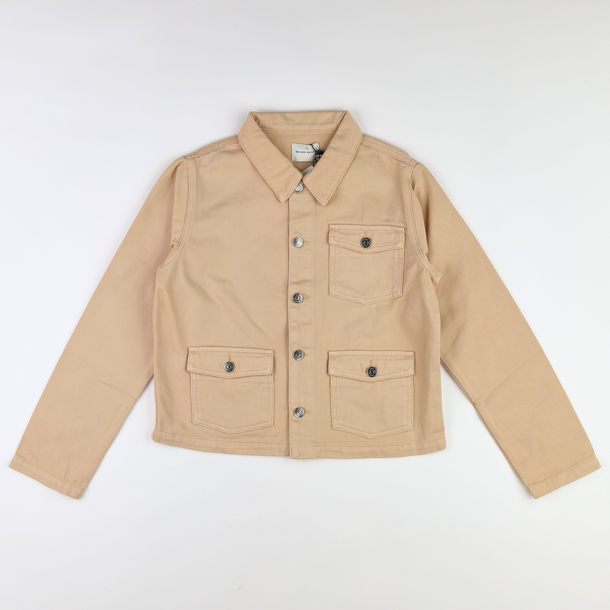 The new society - veste beige (état neuf) - 16 ans