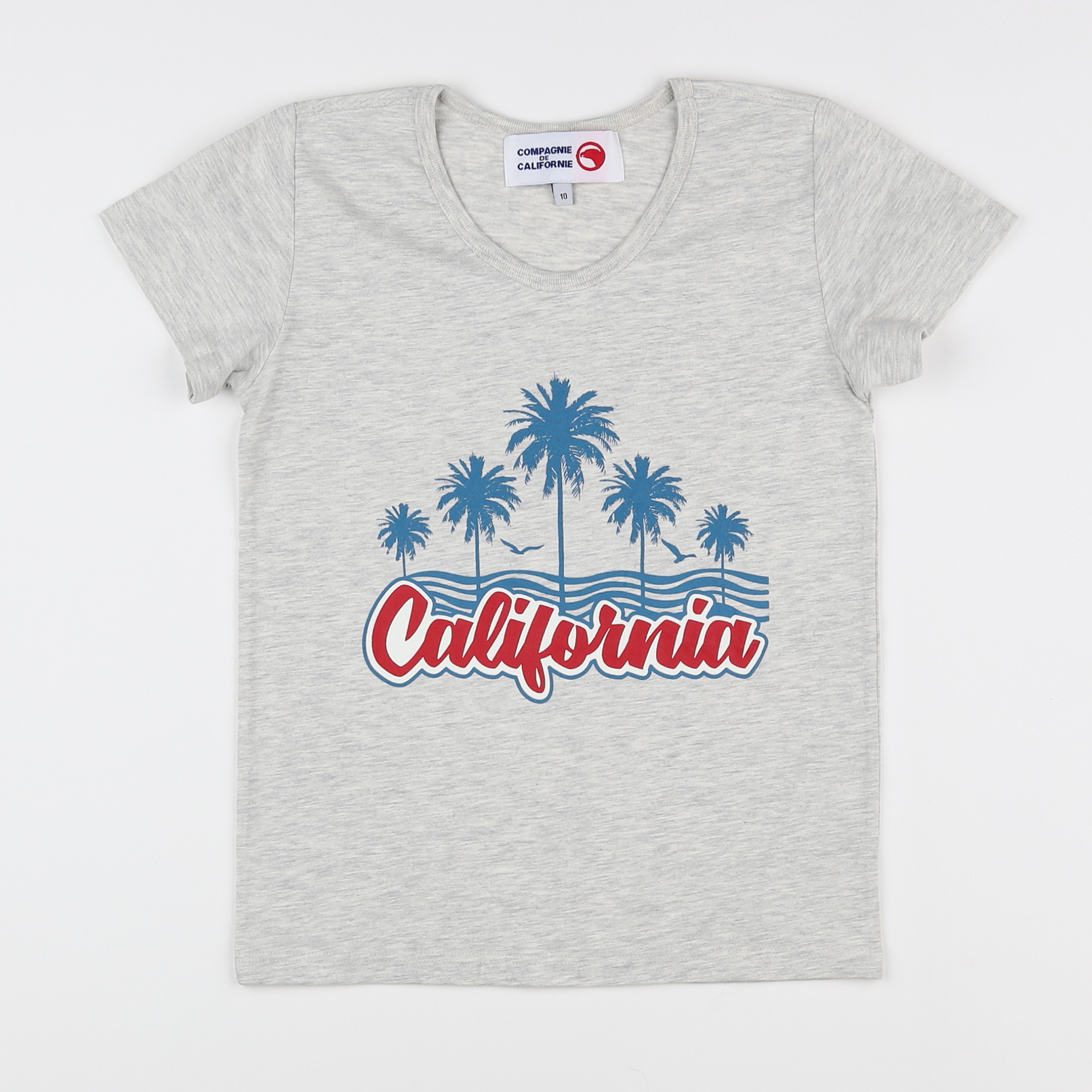 Compagnie de californie - tee-shirt gris - 12 ans