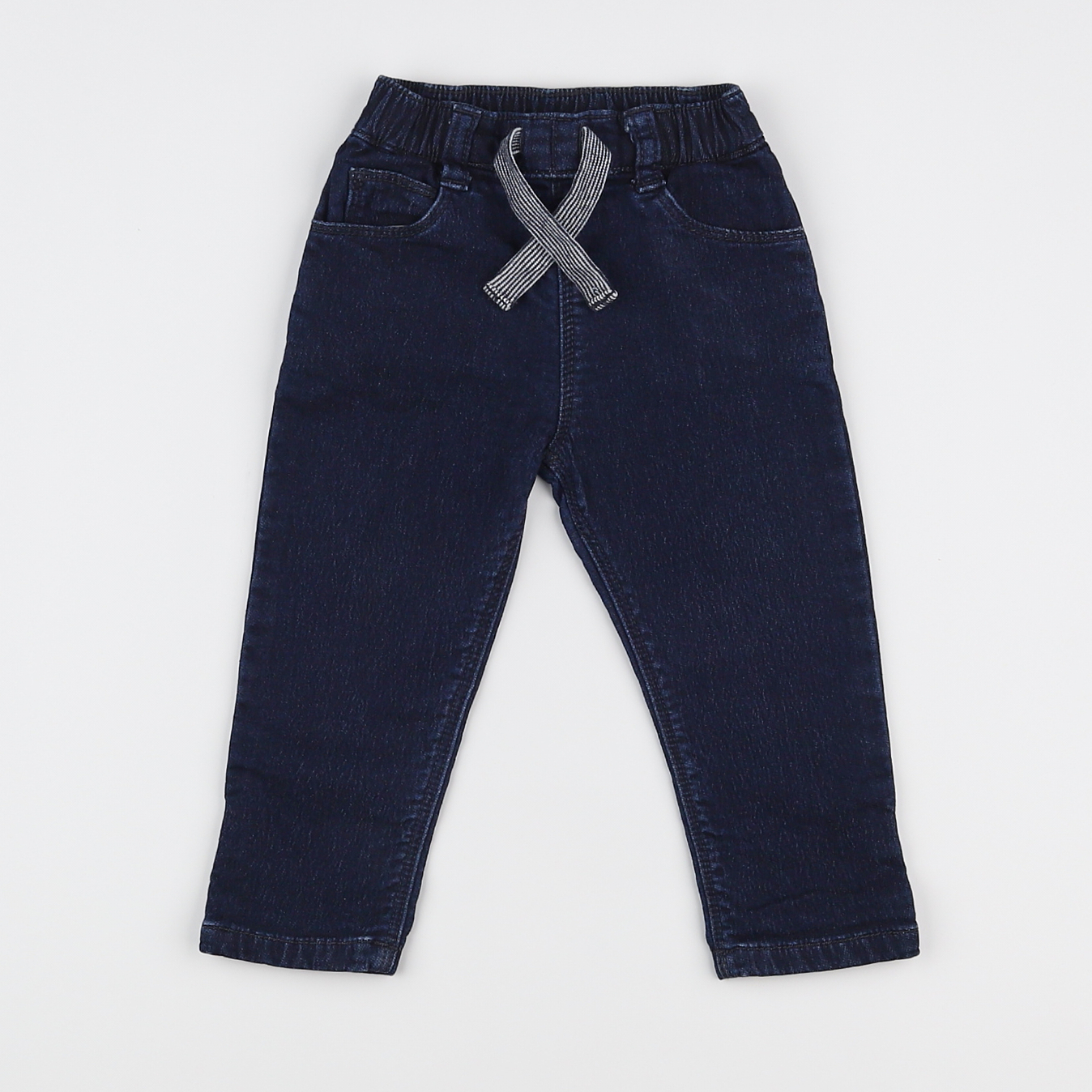 Petit Bateau - jean bleu - 12 mois