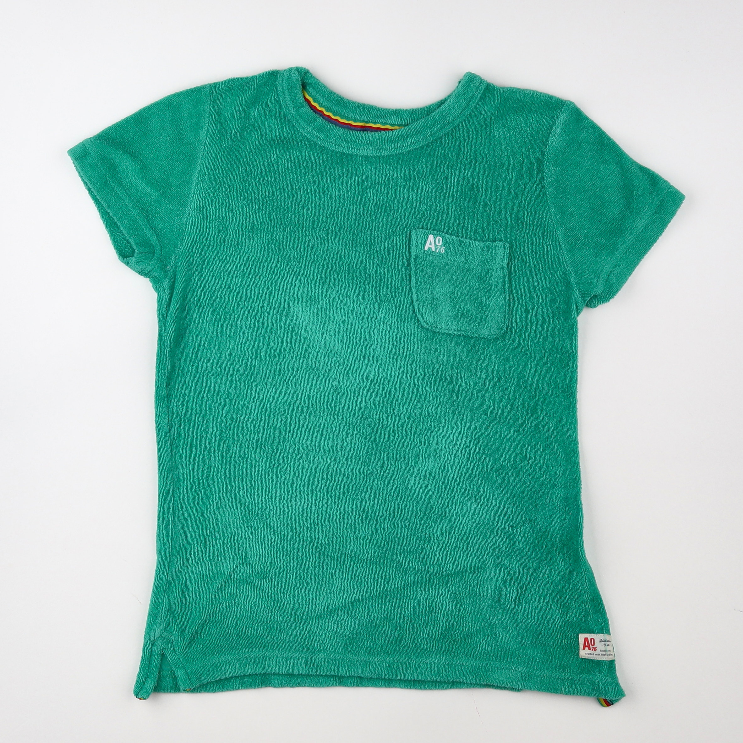 American Outfitters - tee-shirt vert - 8 ans