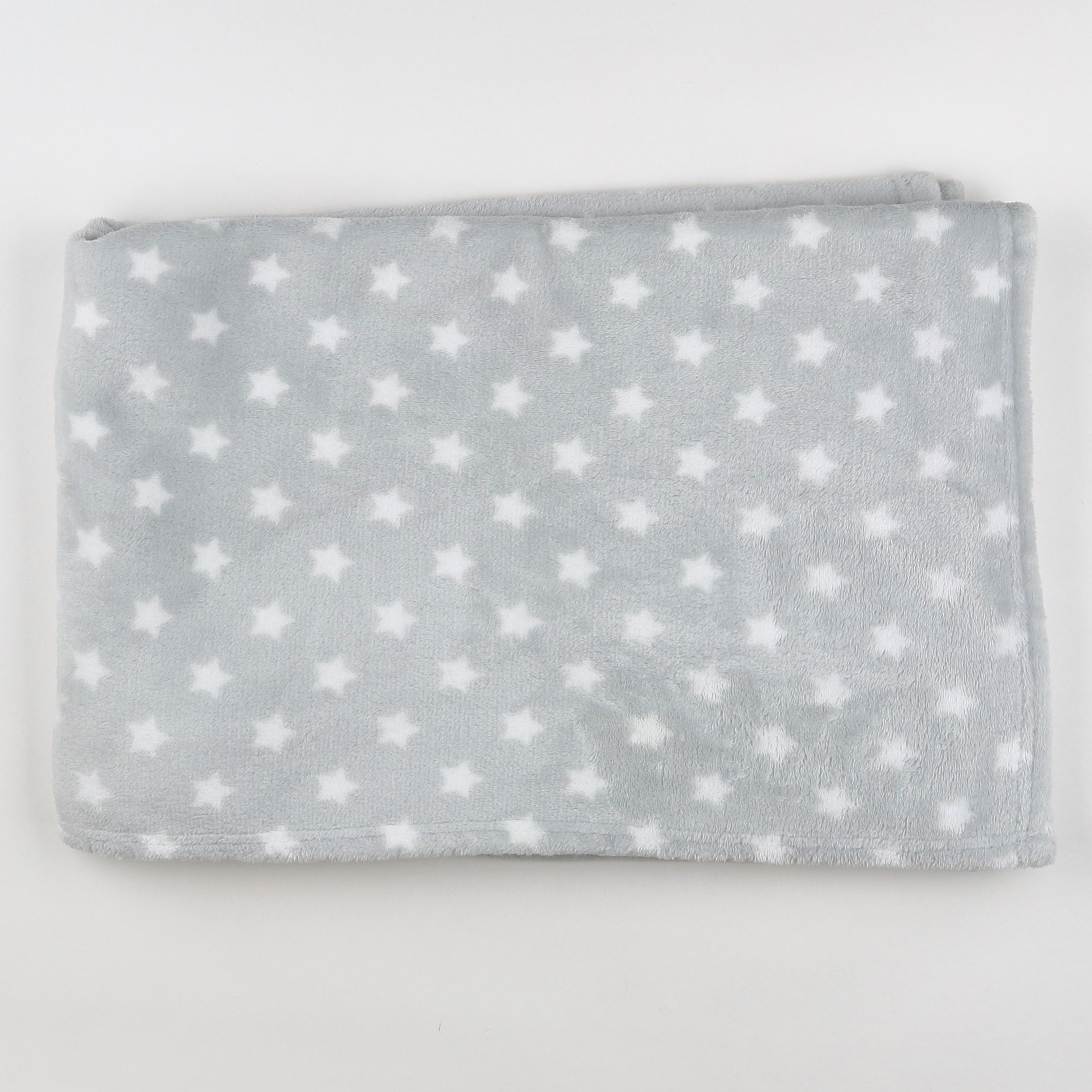 Vertbaudet - couverture gris, blanc - 