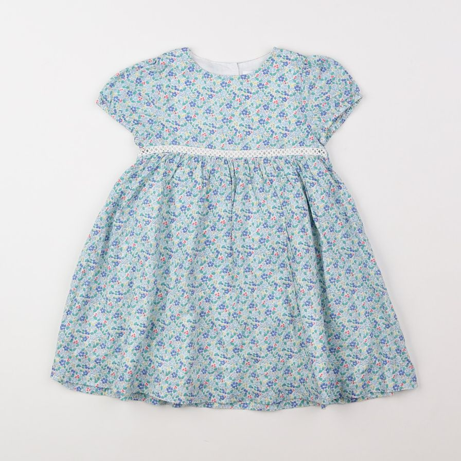 John Lewis - robe bleu - 9/12 mois