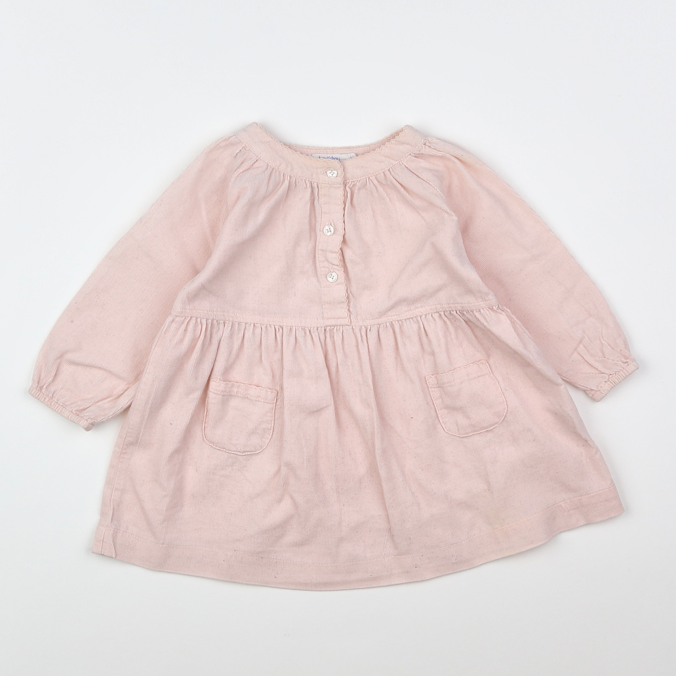 Boutchou - blouse rose - 9 mois