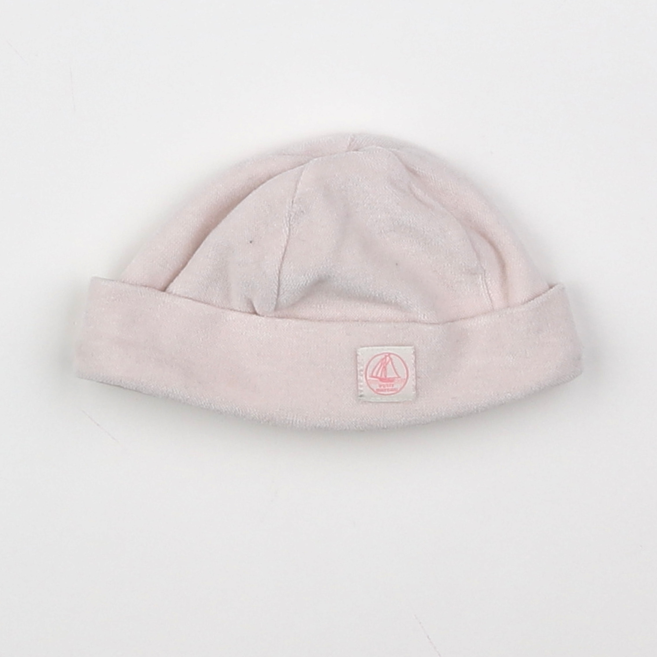 Petit Bateau - bonnet de naissance rose - 0 mois