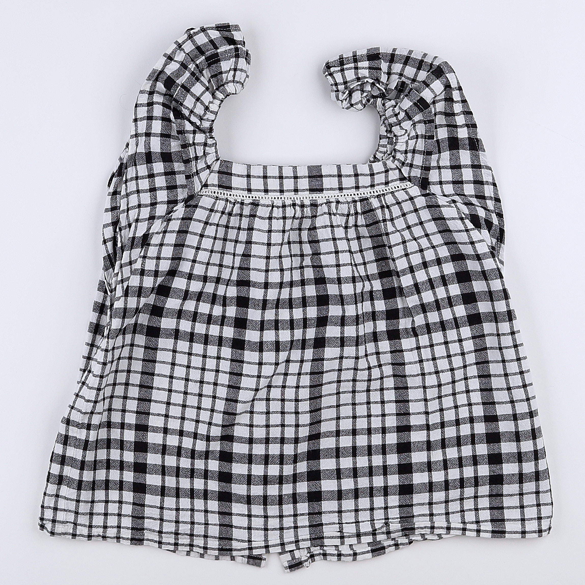 El Corte Inglés  - blouse blanc, noir - 11/12 ans