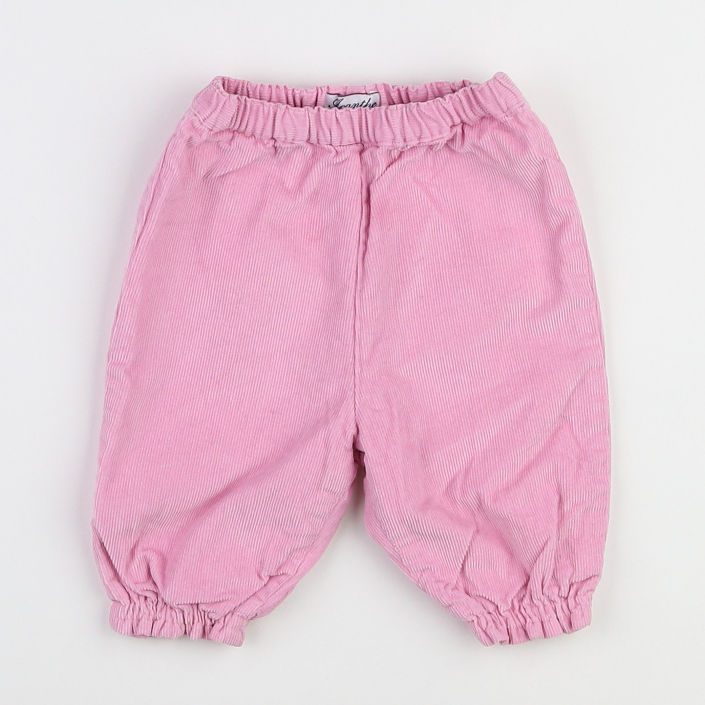 Acanthe - pantalon rose - 3 mois