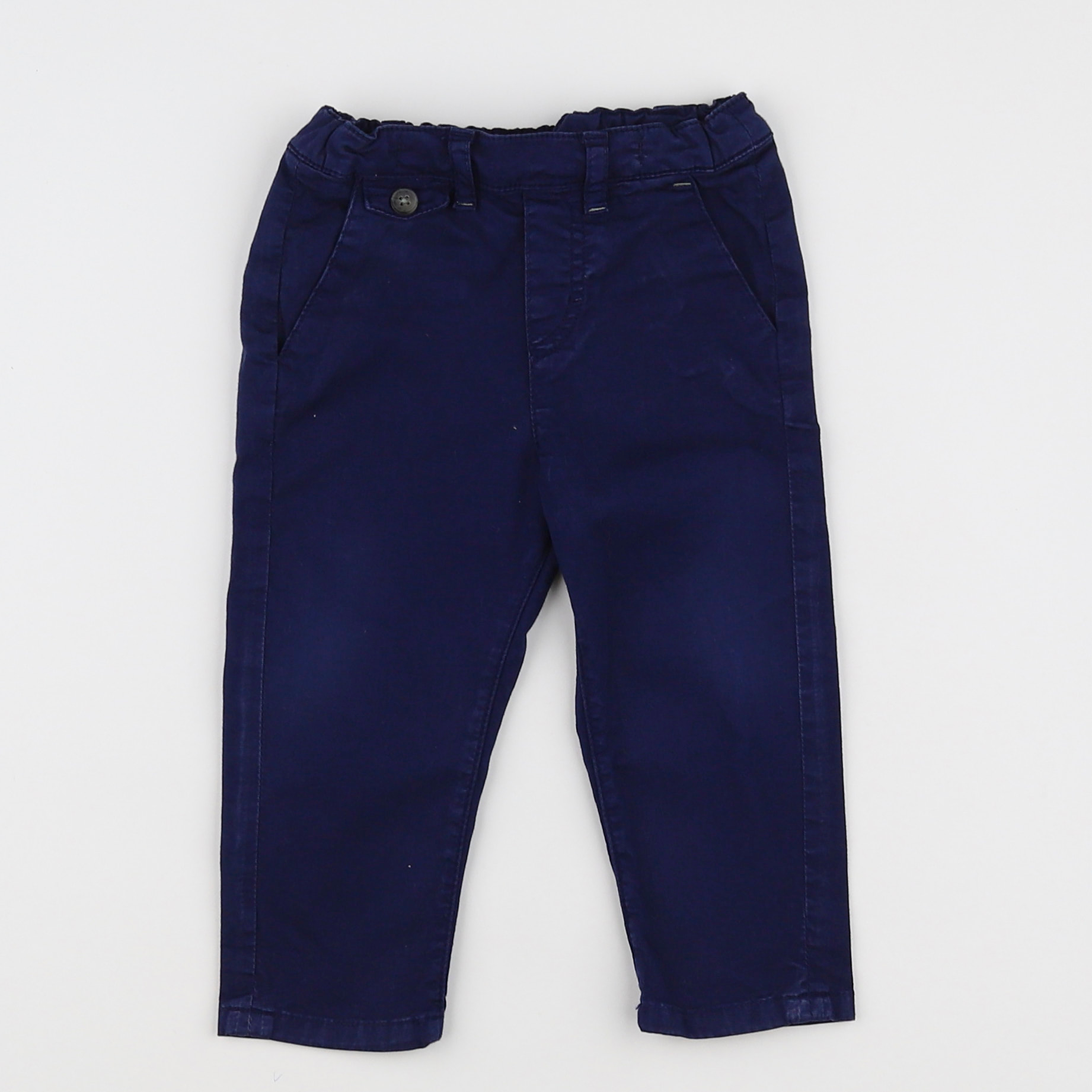 Tartine & Chocolat - pantalon bleu - 12 mois