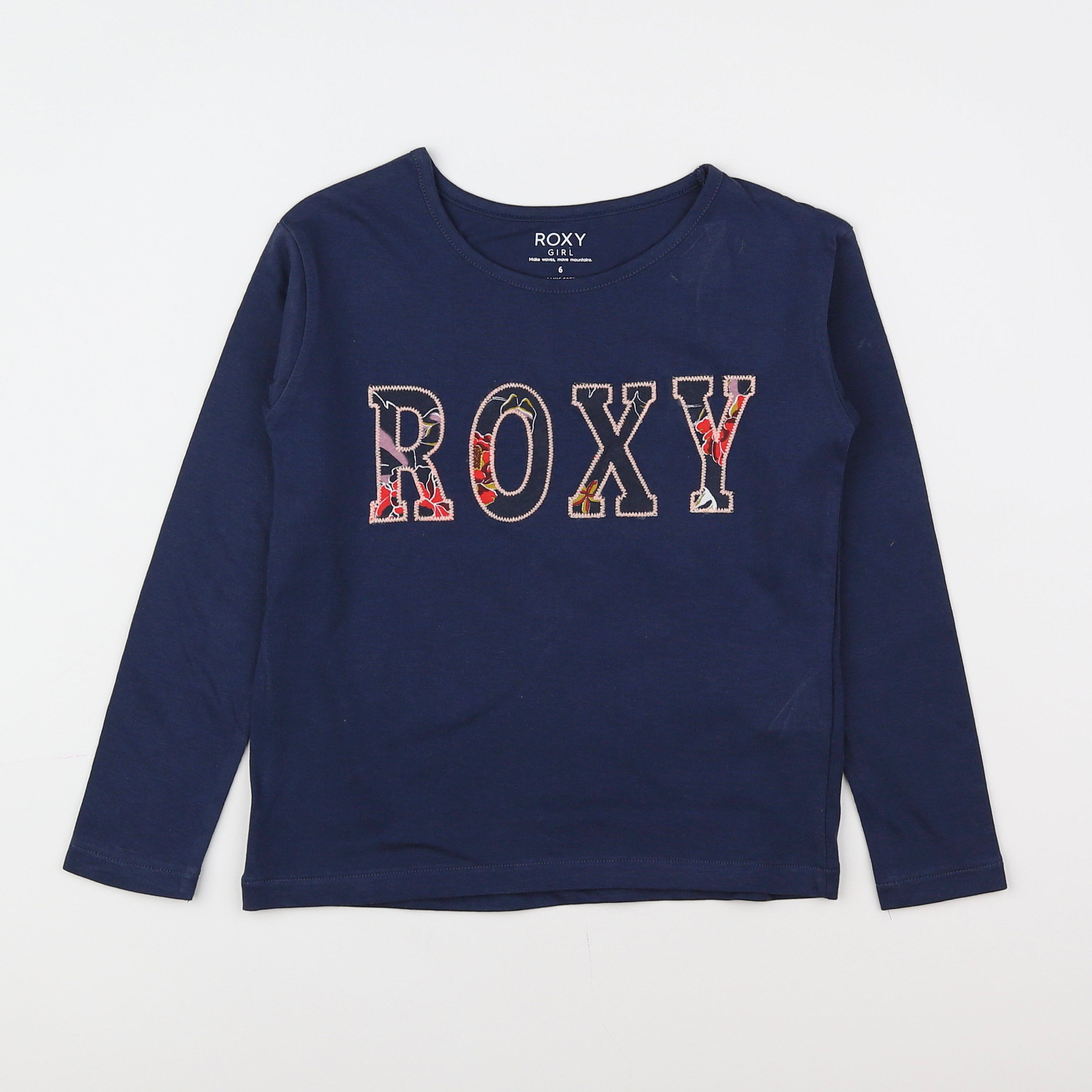 Roxy - tee-shirt bleu - 6 ans