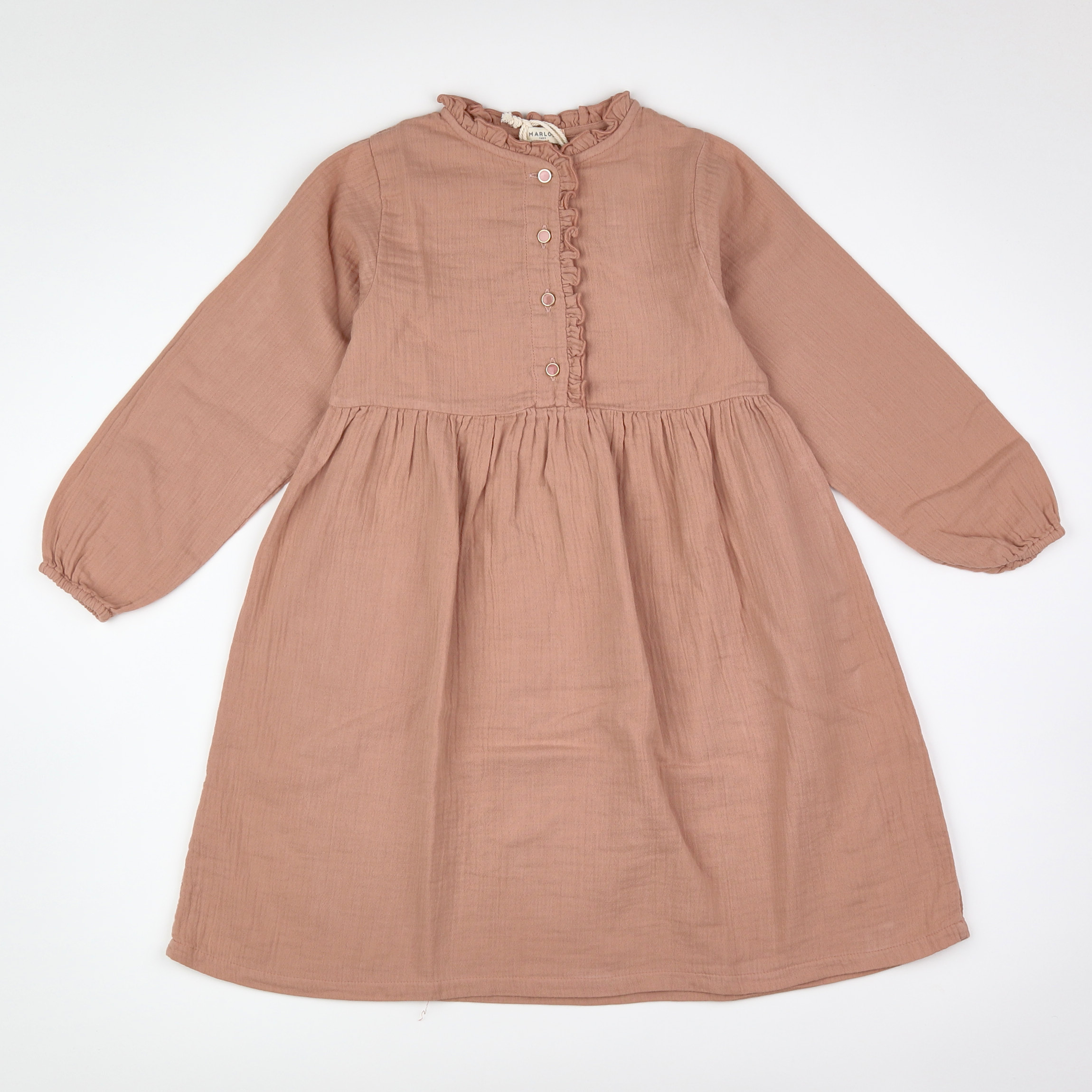 Marlot Paris - robe rose (neuf) - 12 mois