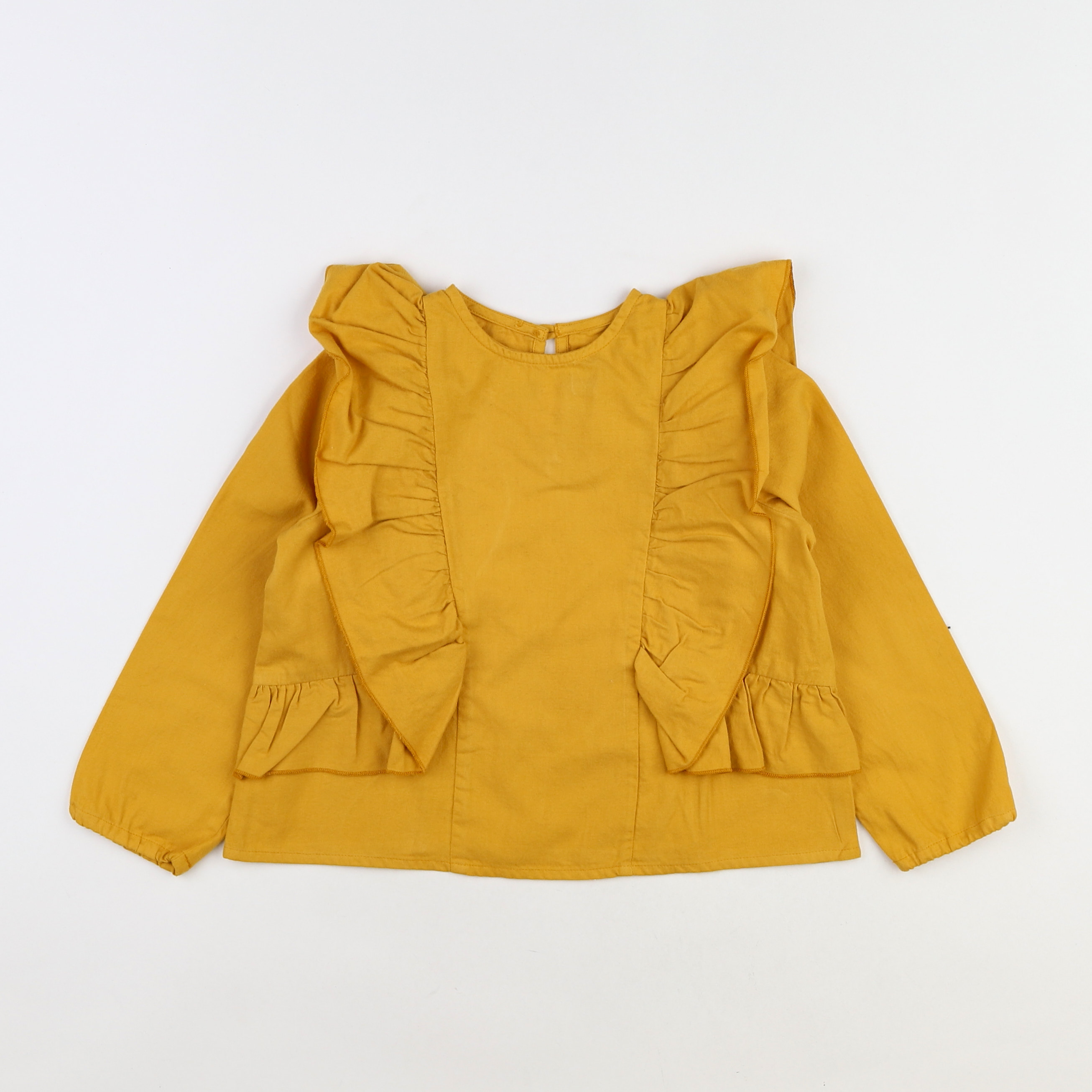 Bonton - blouse jaune (neuf) - 6 ans