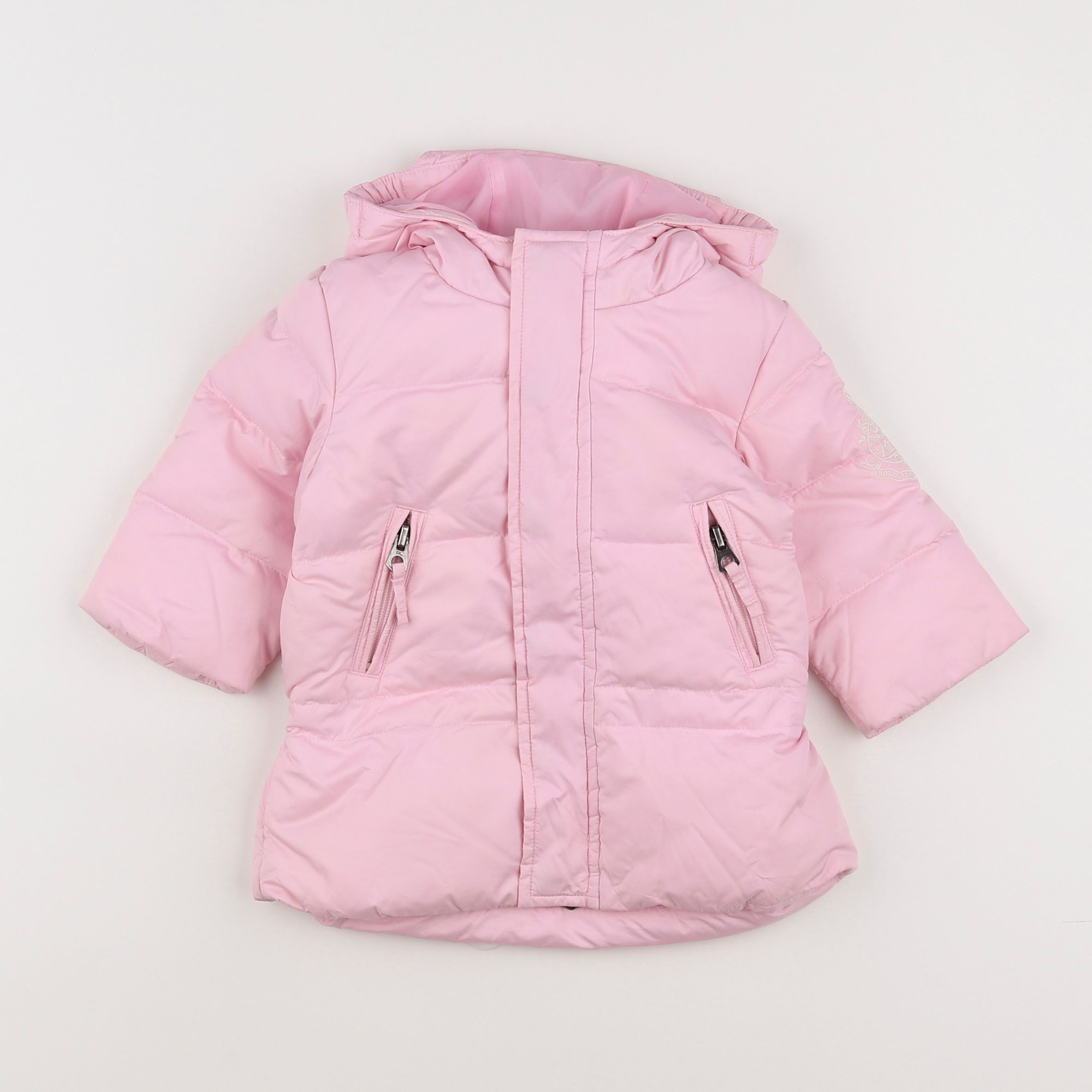 Ralph Lauren - parka rose - 9 mois