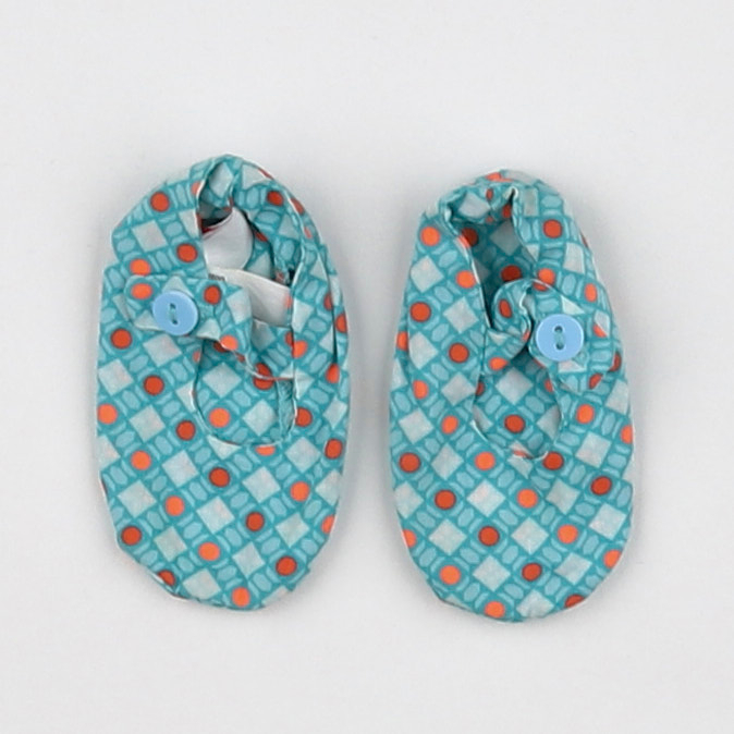 Petit Pan - chaussons bleu - pointure 16