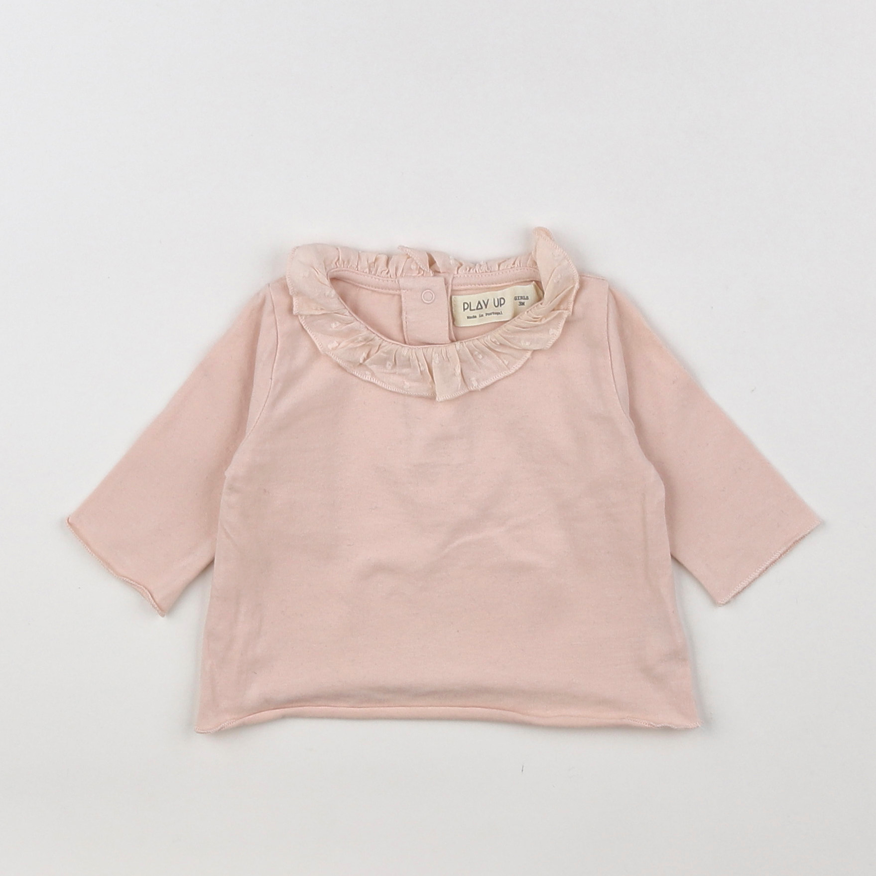 Play Up - tee-shirt rose - 3 mois