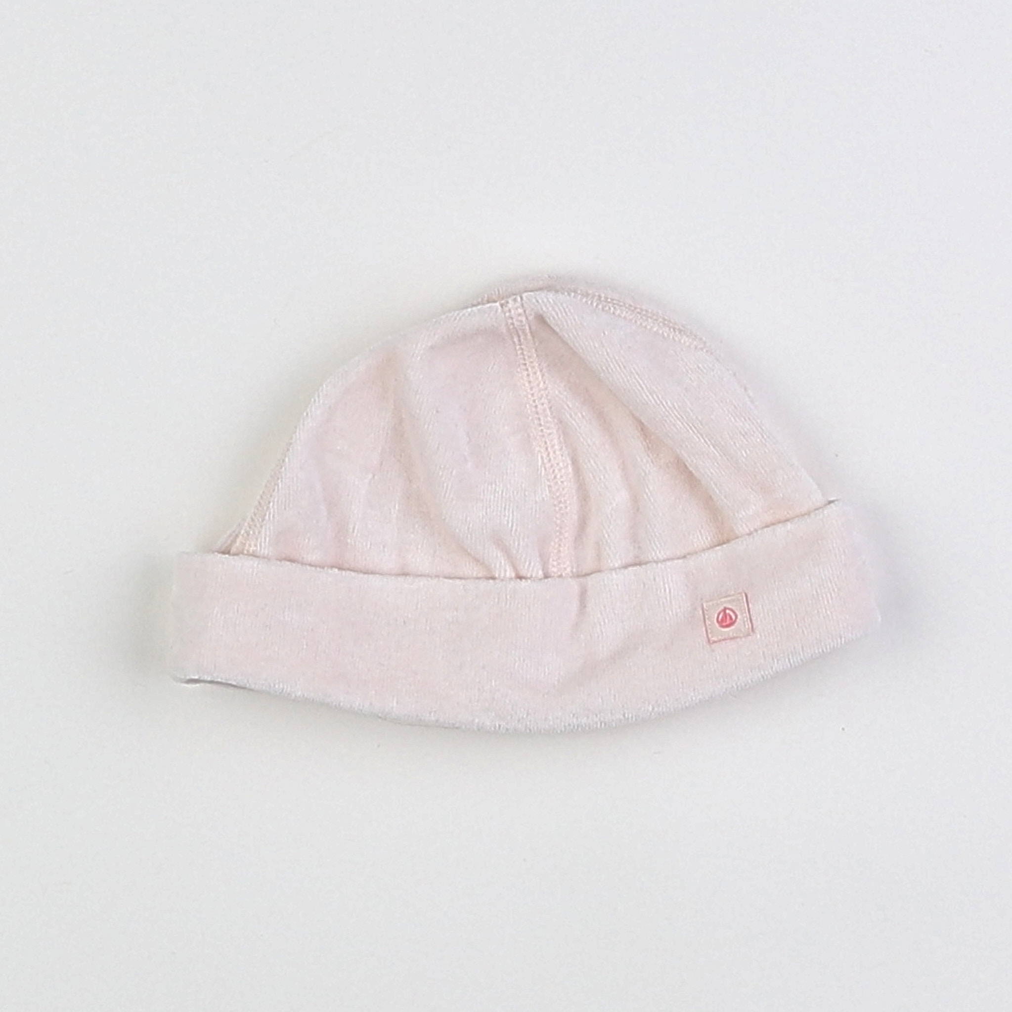 Petit Bateau - bonnet de naissance rose - 3 mois