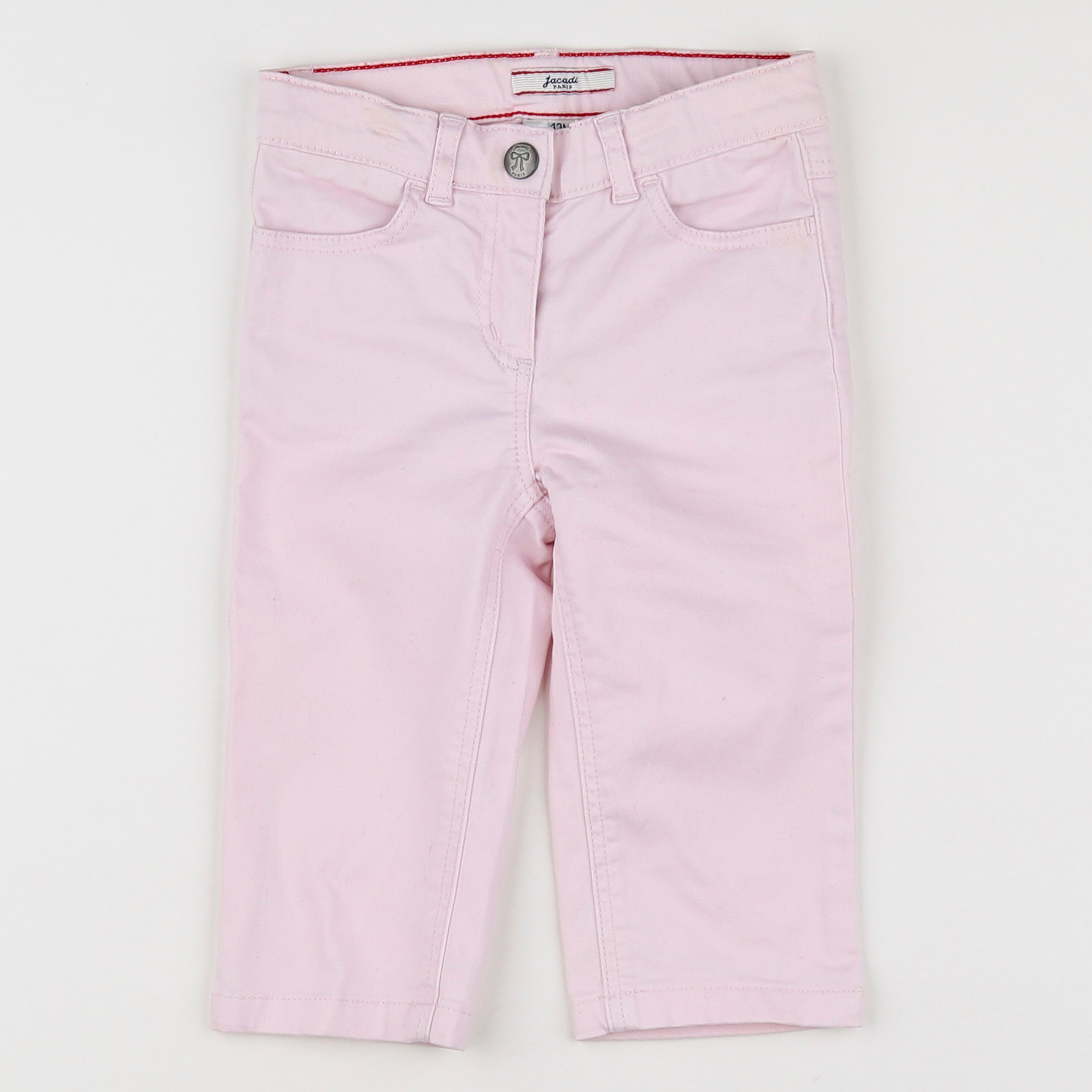 Cyrillus - pantalon rose - 12 mois