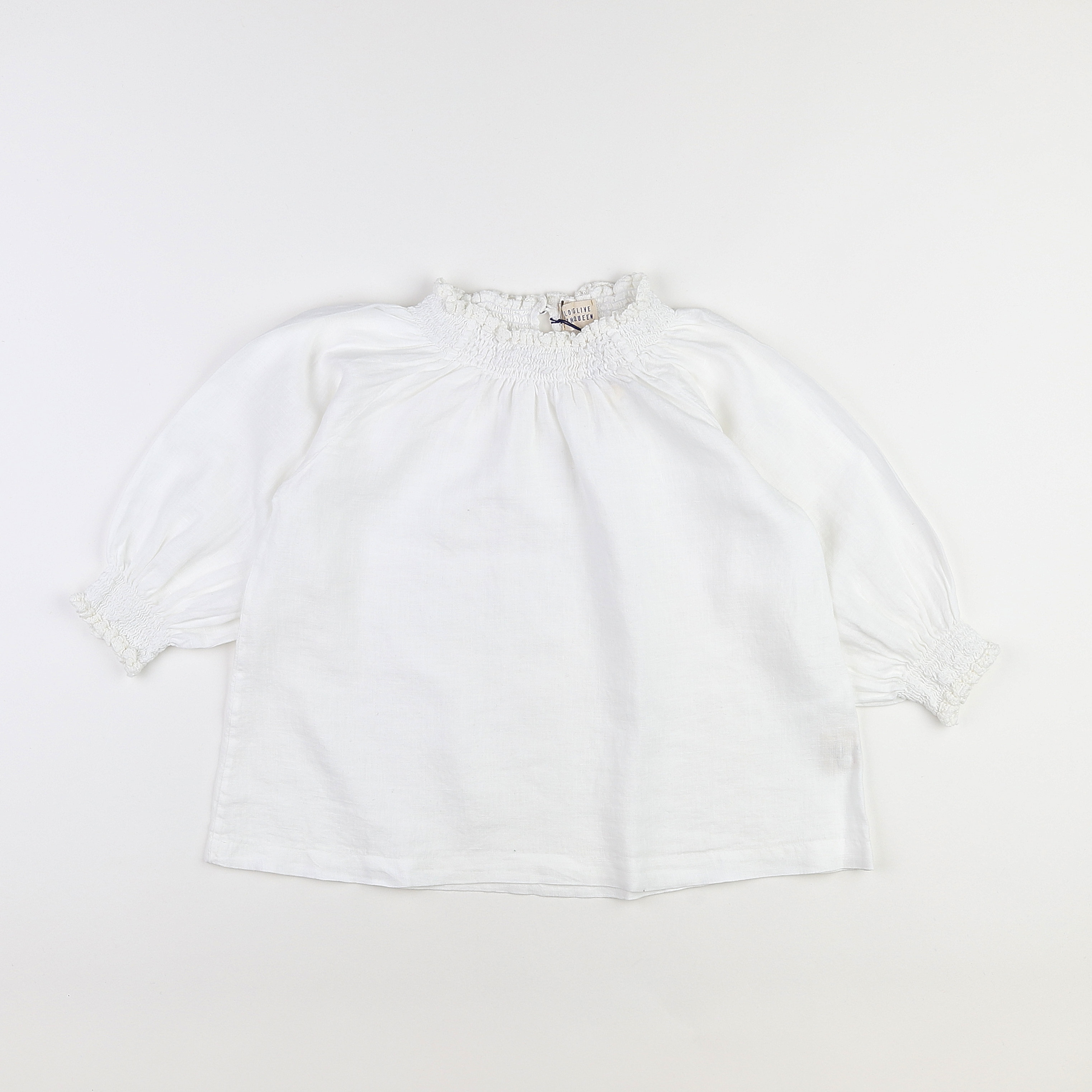 Longlivethequeen  - blouse blanc (neuf) - 10 ans