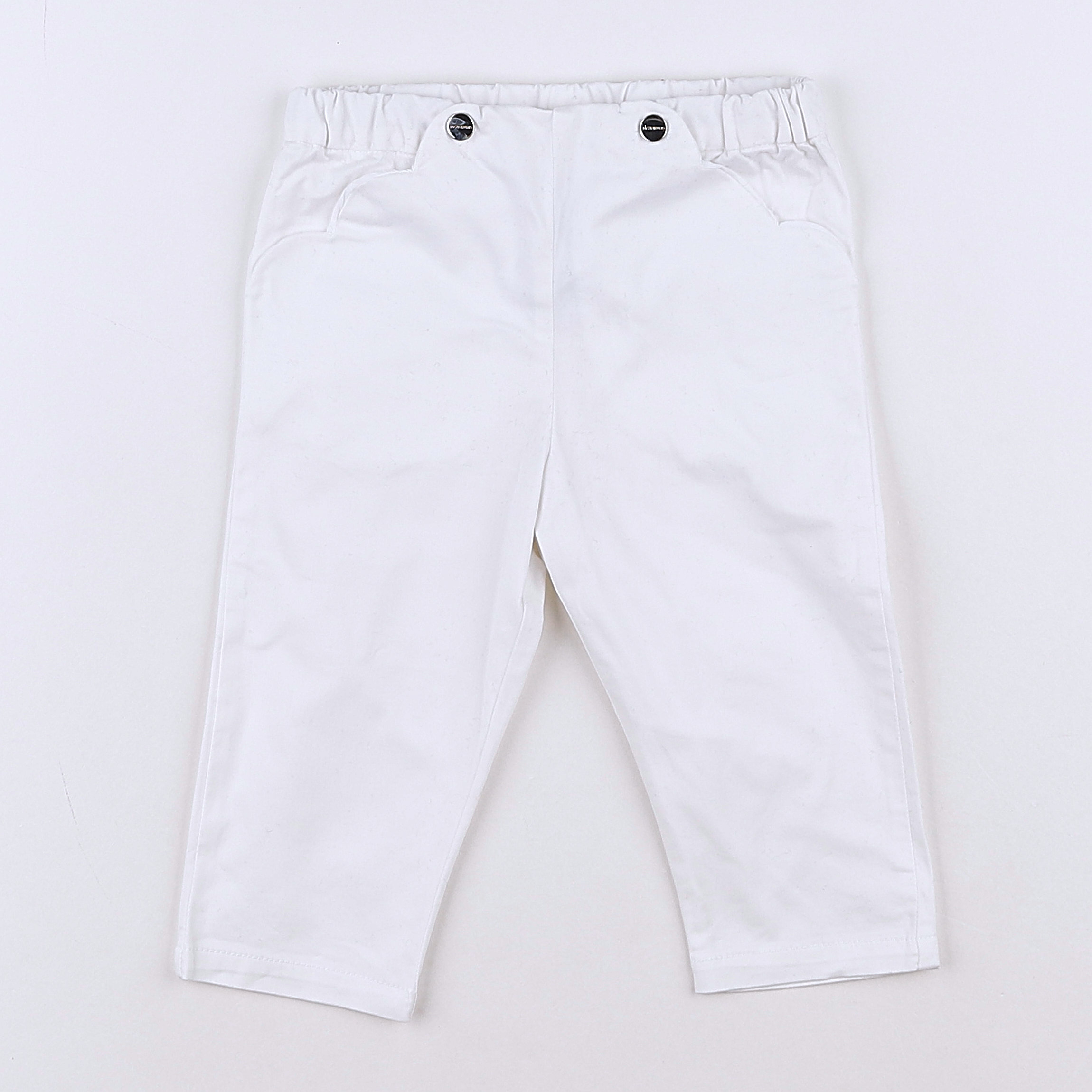 Jacadi - pantalon blanc - 12 mois