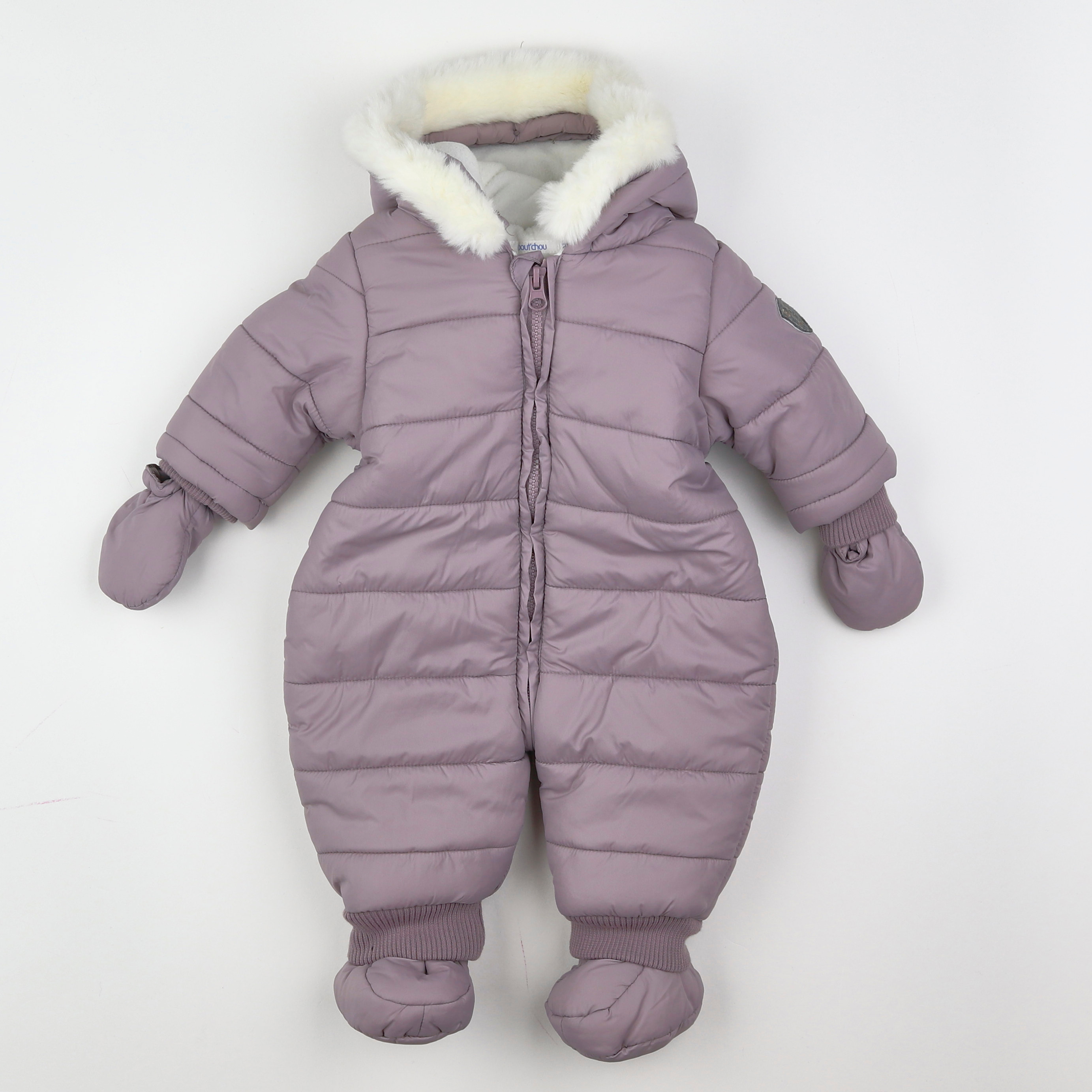 Boutchou - combi-pilote violet - 3 mois