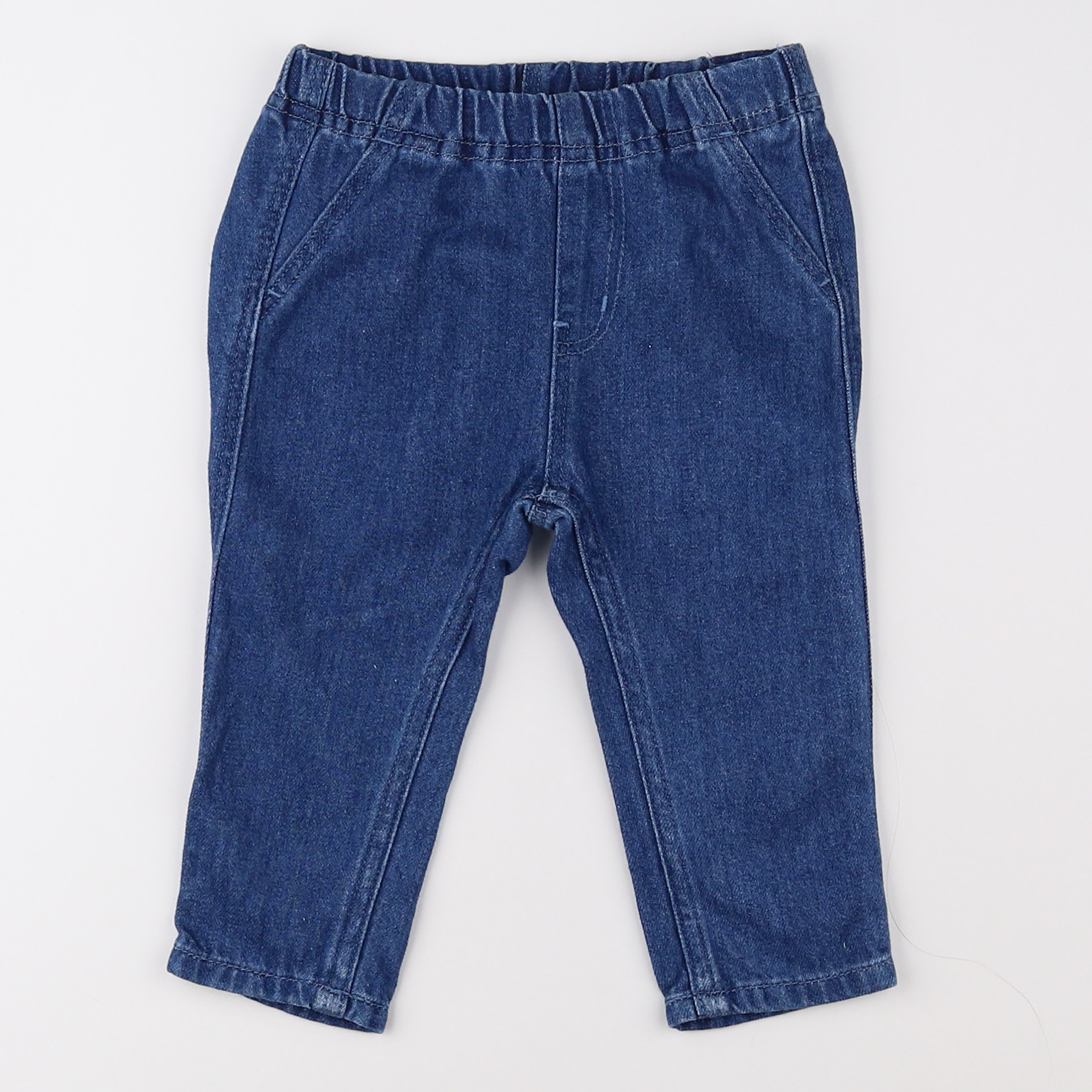 H&M - jean bleu - 9 mois