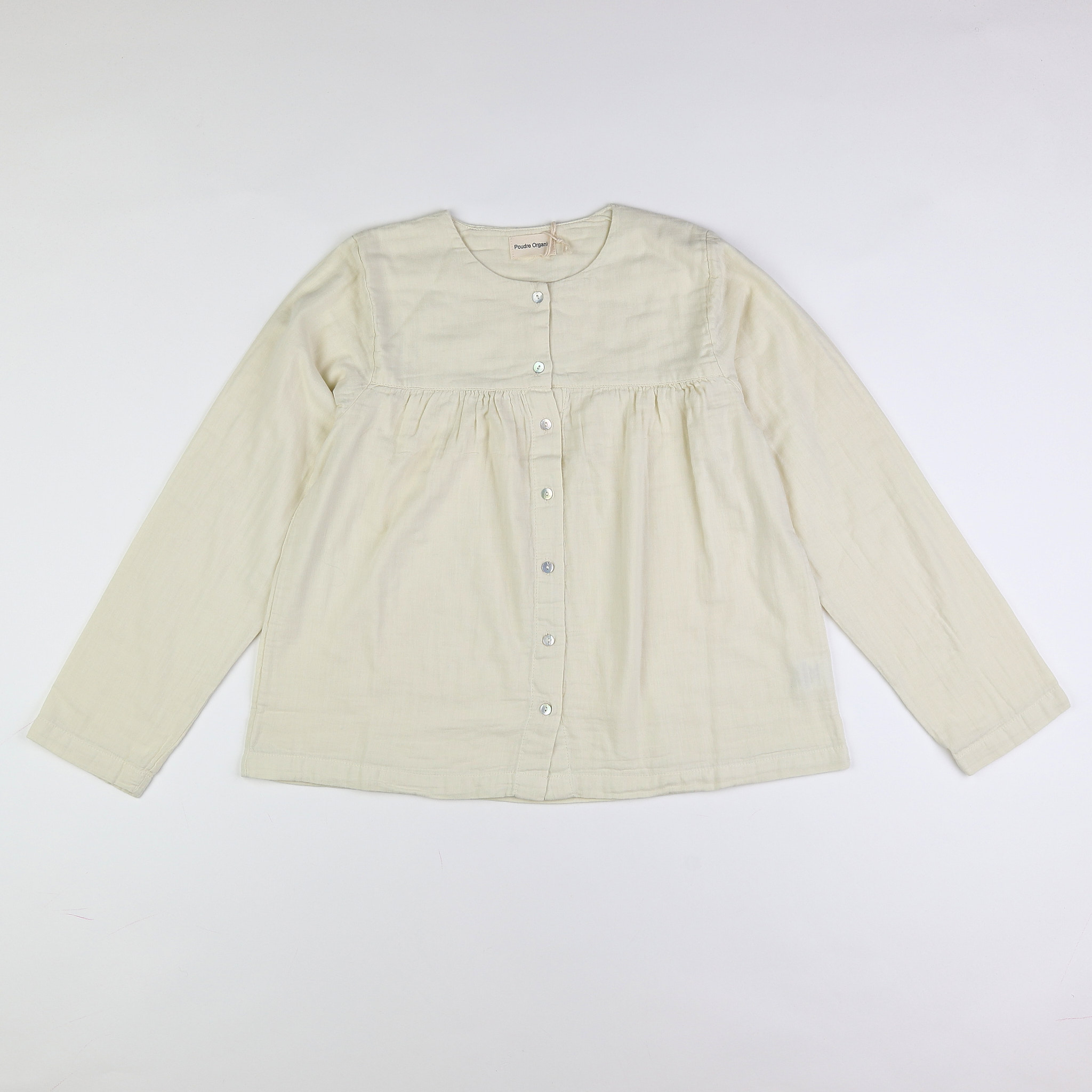 Poudre Organic - blouse beige (neuf) - 10 ans