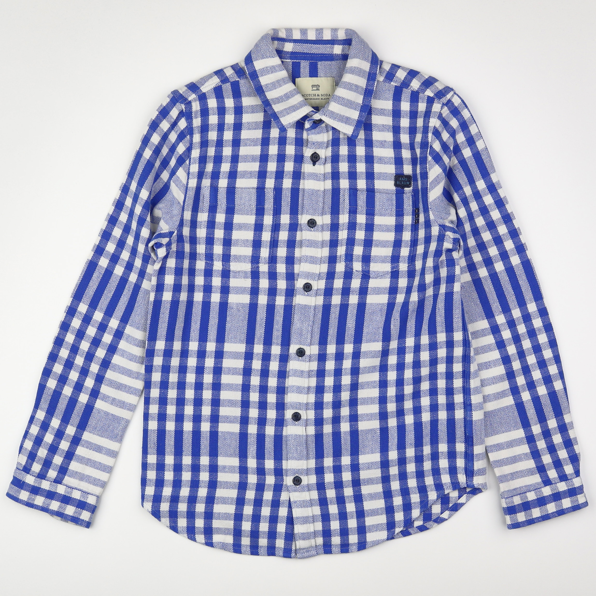 Scotch & Soda - chemise bleu - 12 ans