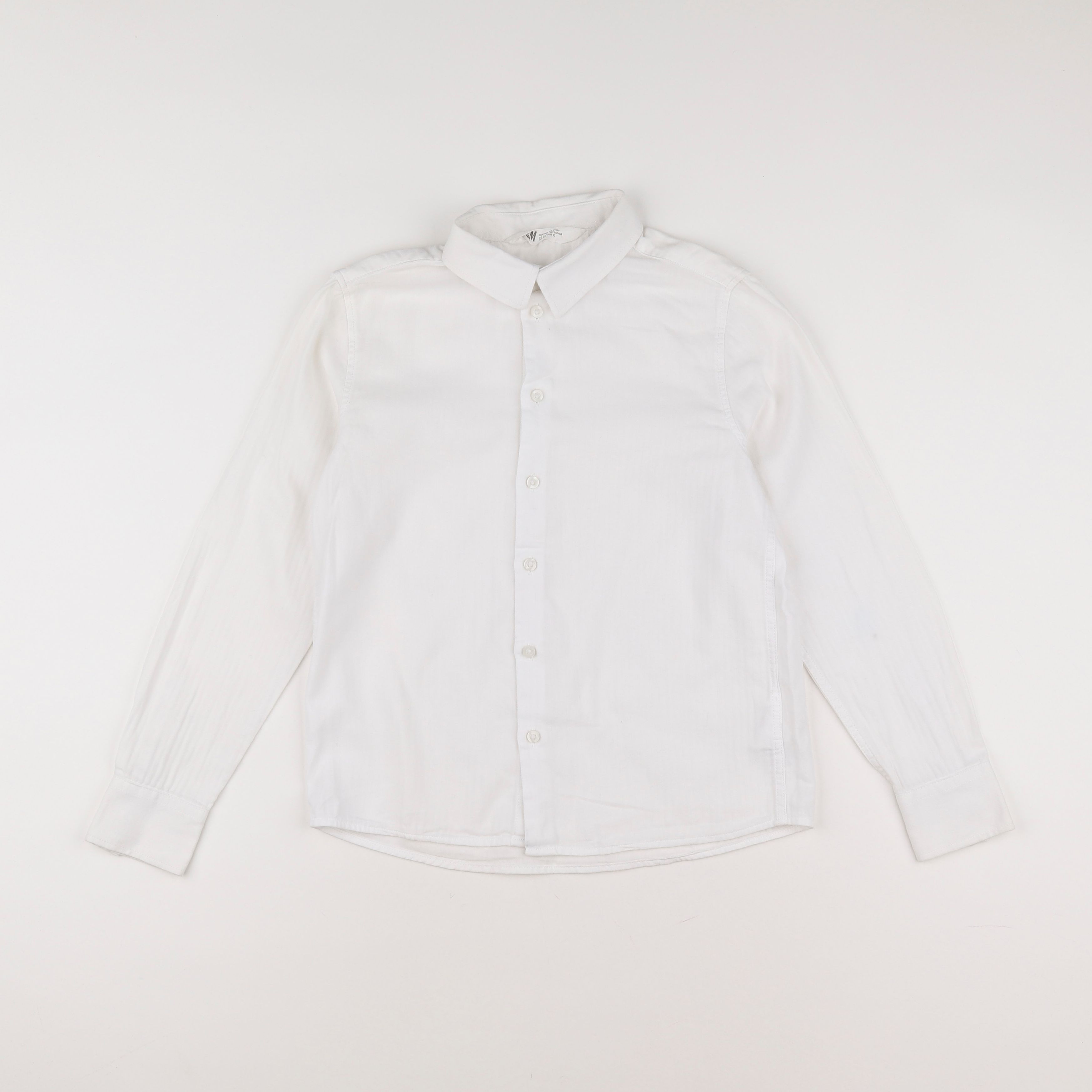 H&M - chemise blanc - 9/10 ans