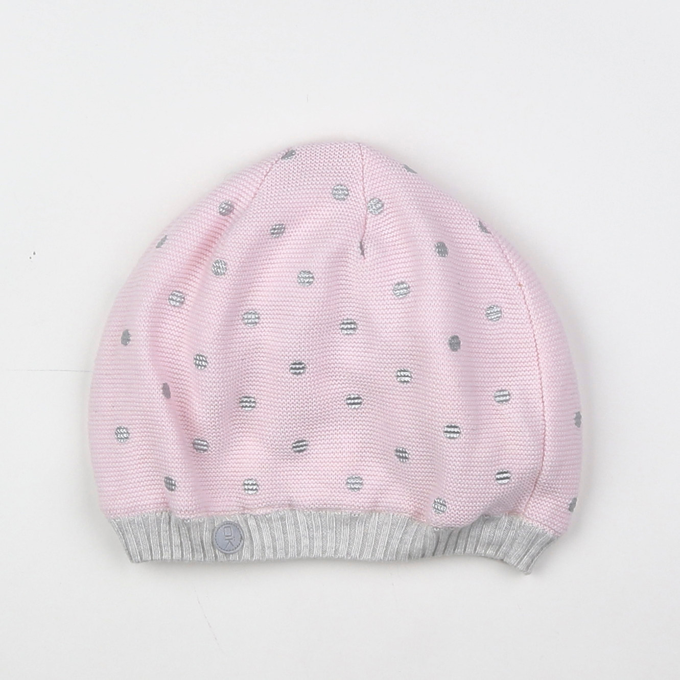 Okaidi - bonnet rose, gris - 14 ans