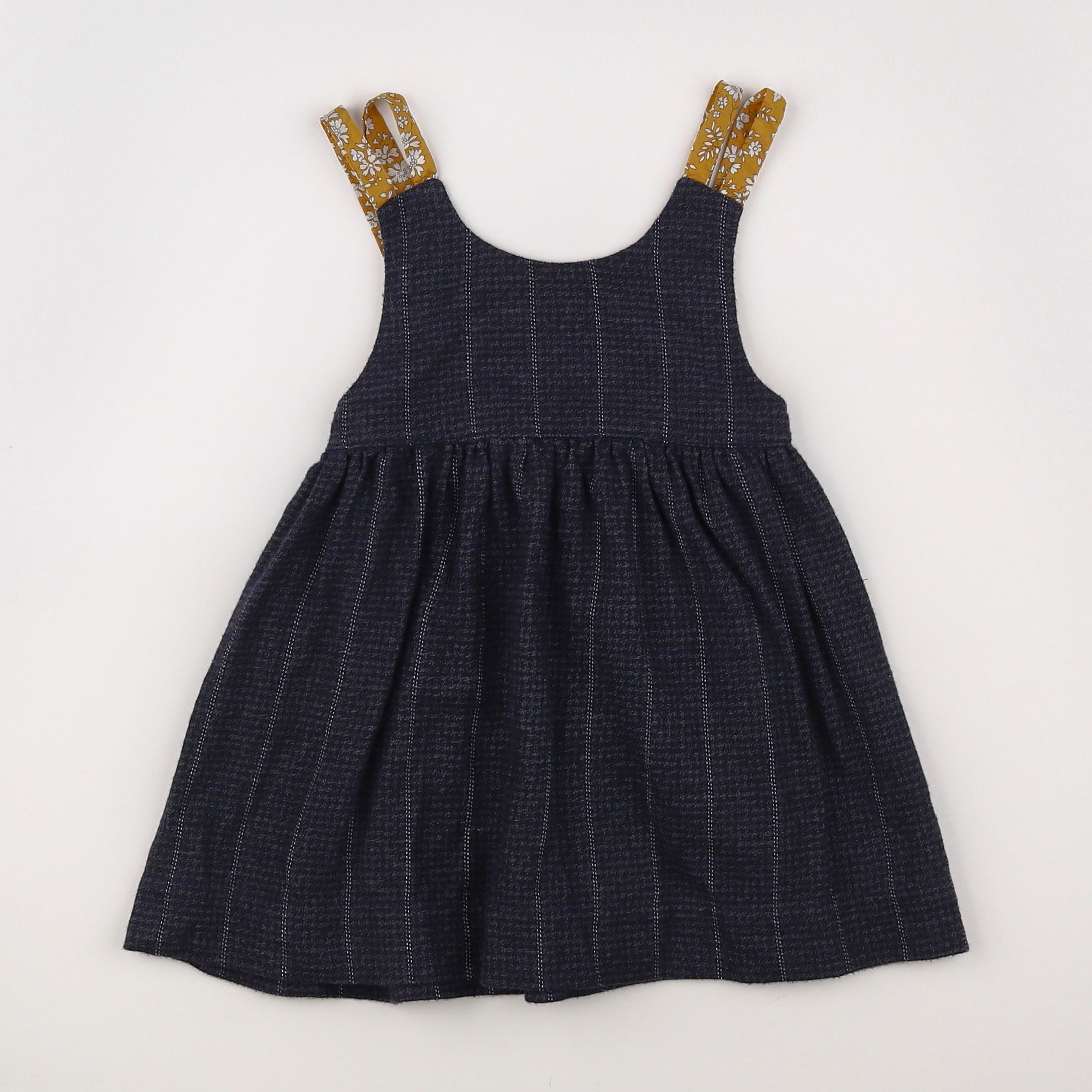 Les Enfantines - robe bleu - 18 mois