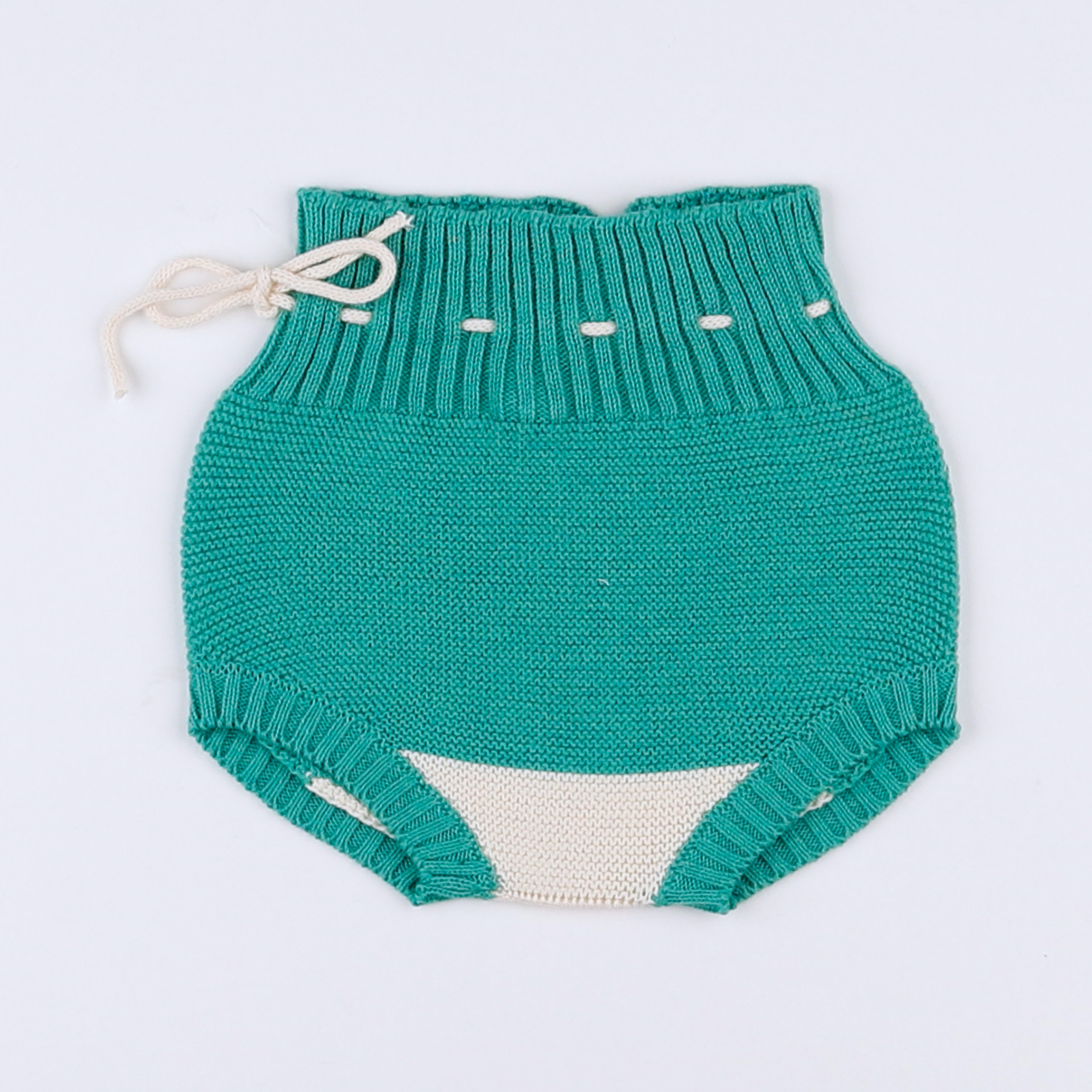 Bayiri  - bloomer tricot vert (neuf) - 1 mois