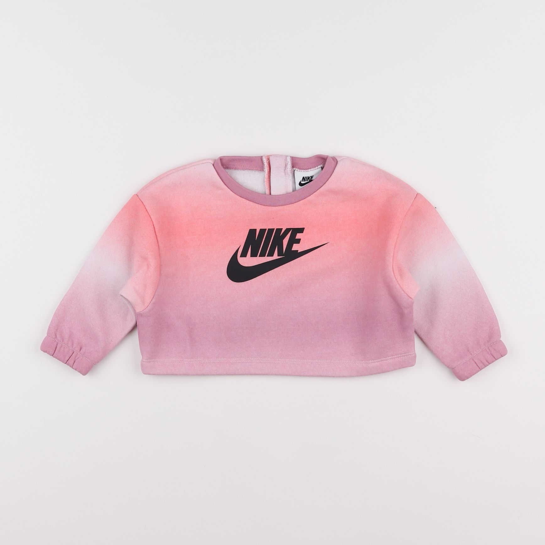 Nike - sweat rose - 12 mois