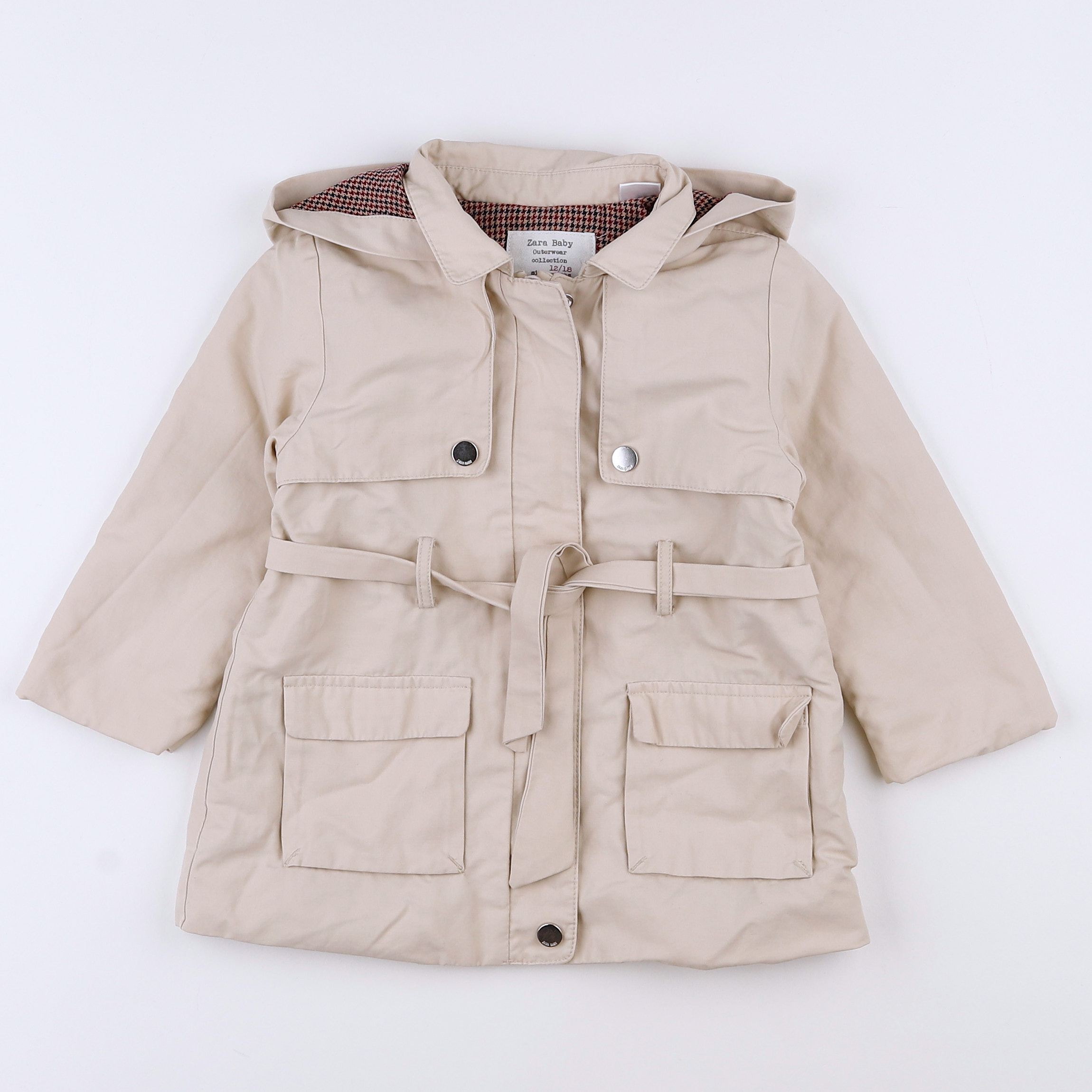 Zara - trench beige - 12/18 mois