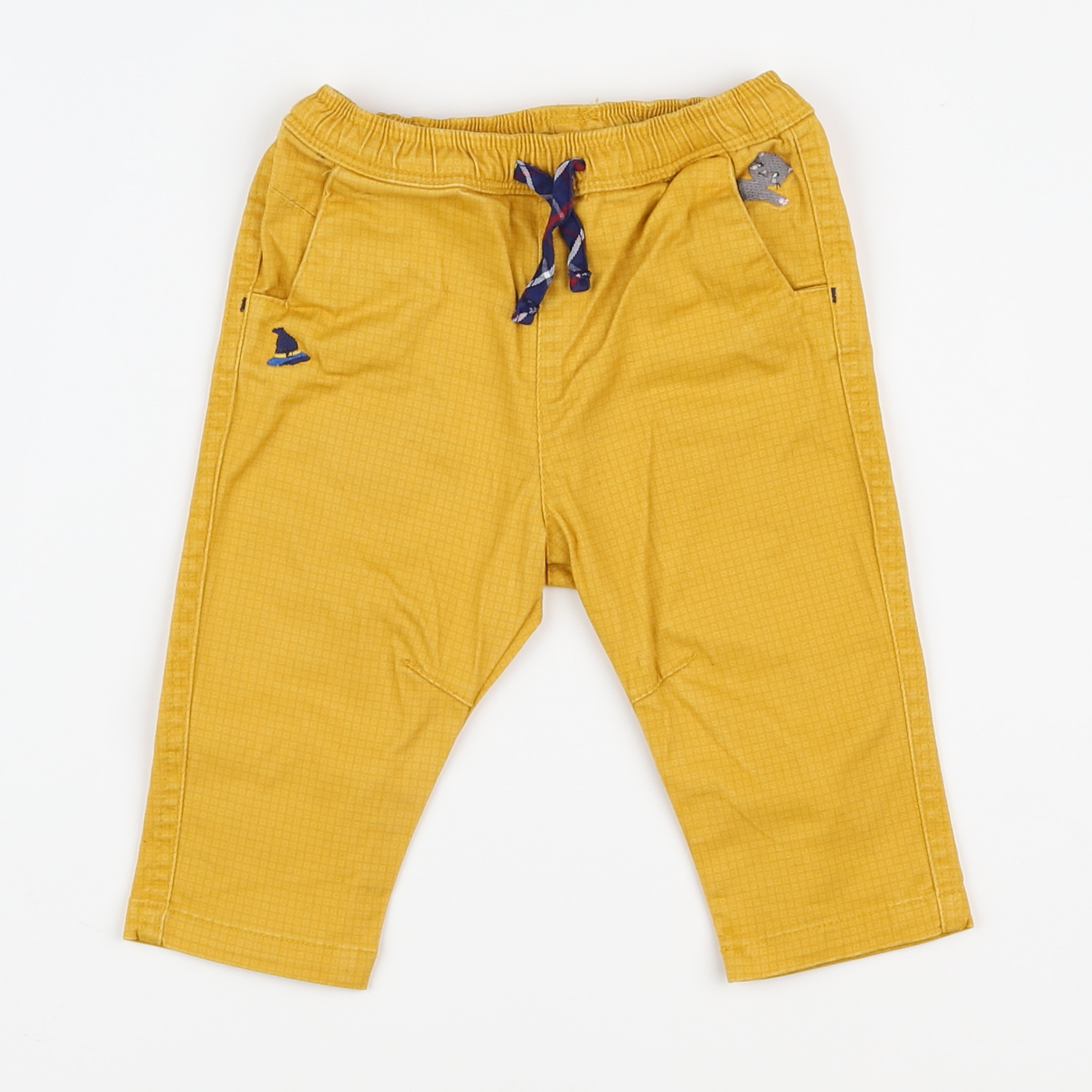 Sergent Major - pantalon jaune - 6 mois