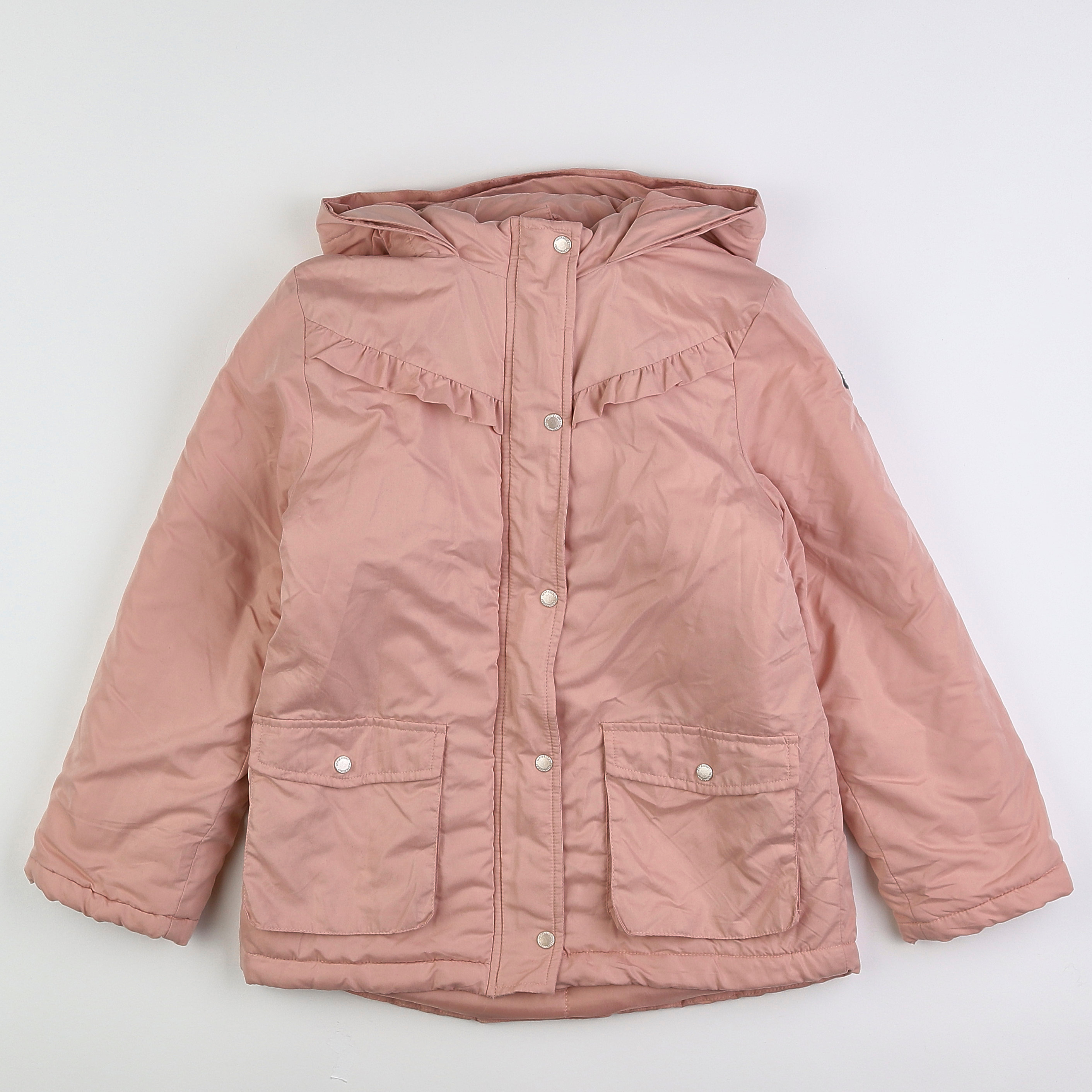 Vertbaudet - parka rose - 9 ans