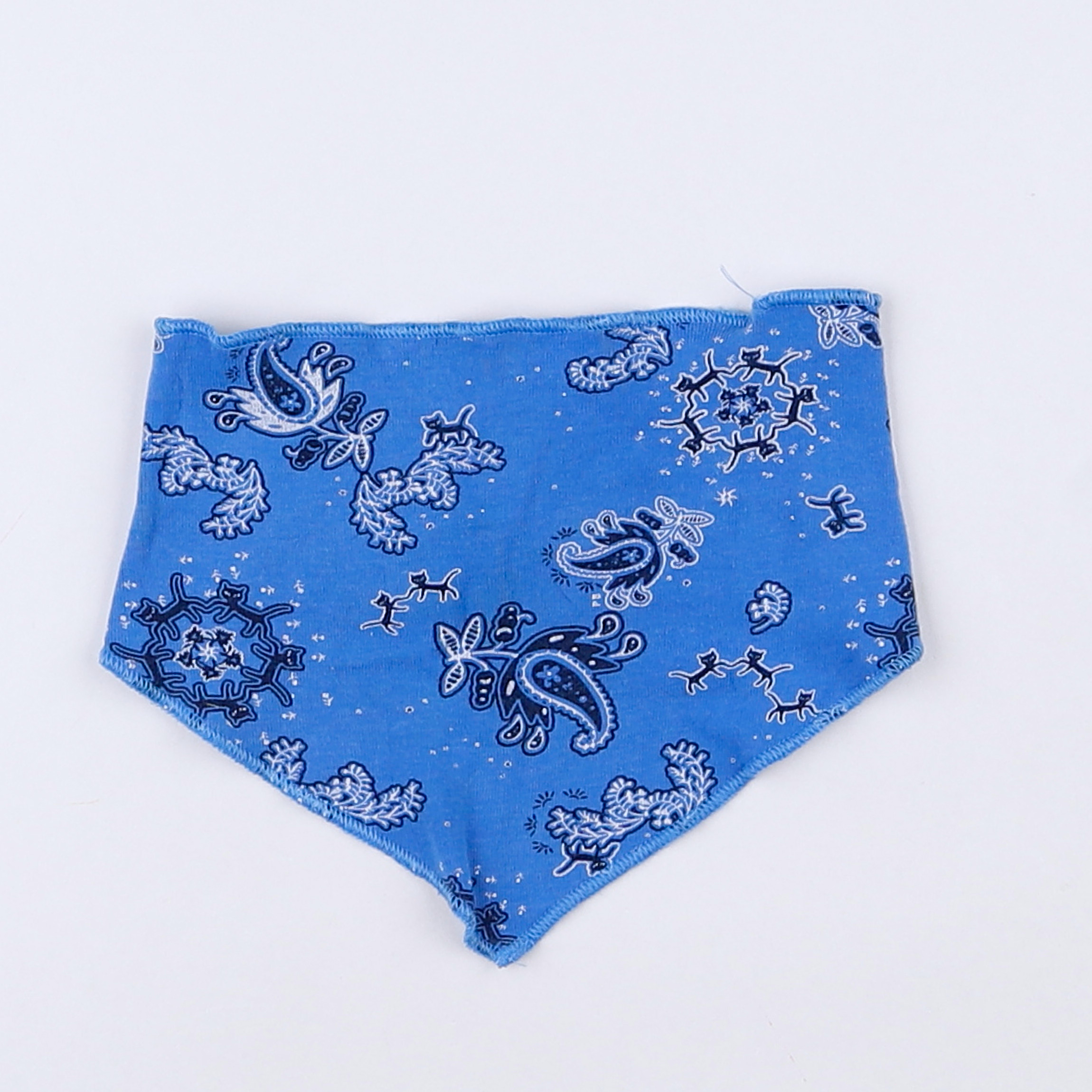 Petit Bateau - foulard bleu - 12 mois