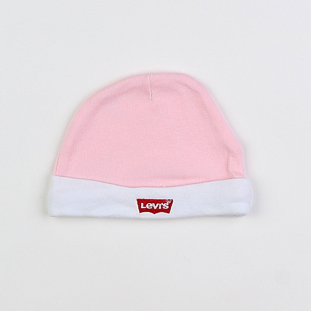 Levi's - bonnet de naissance rose - 0/1 mois