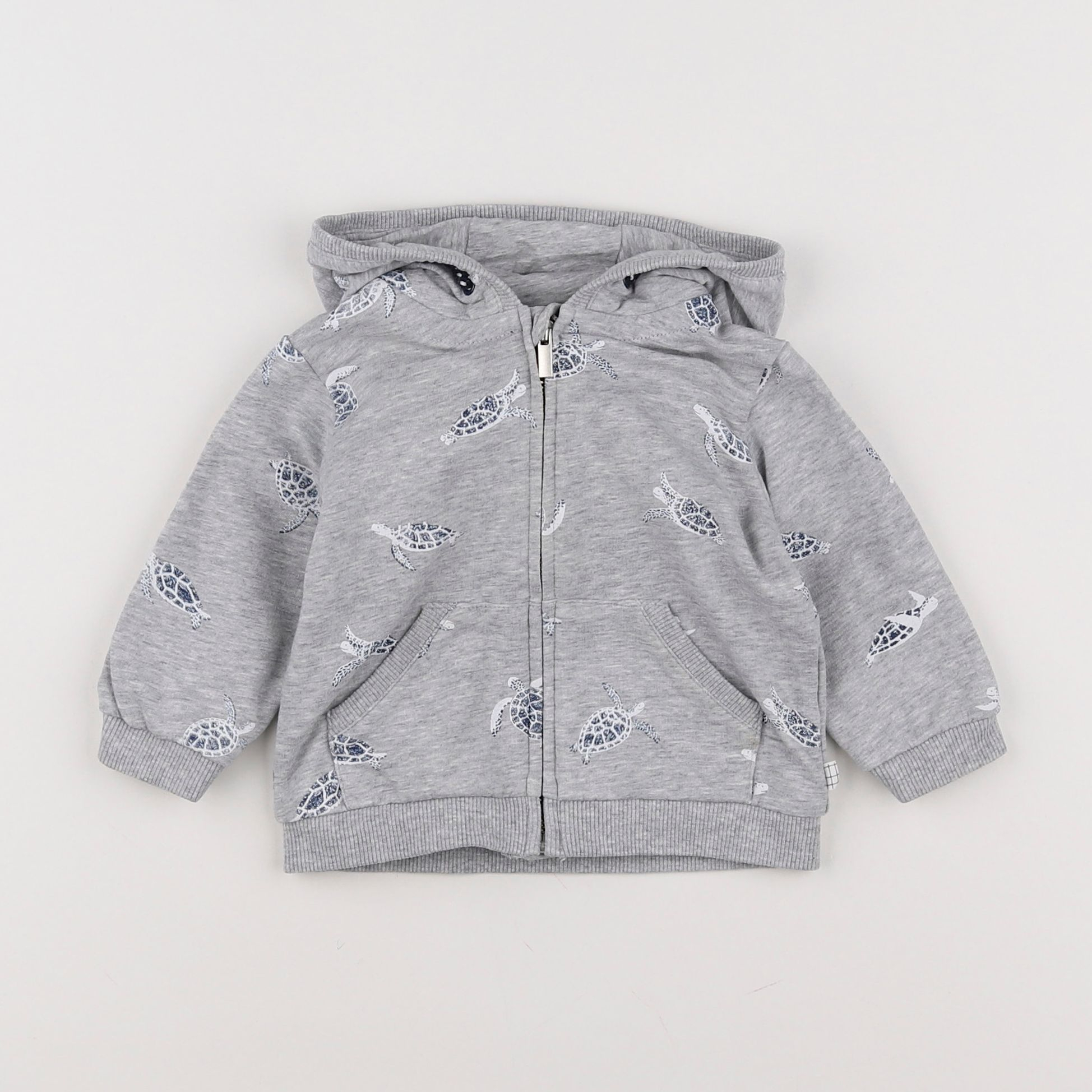 Carrément Beau - sweat gris - 6 mois