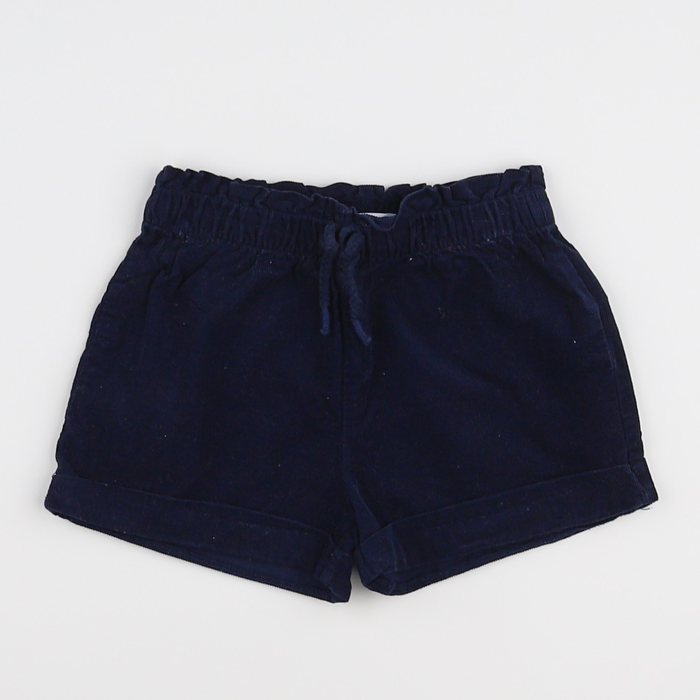 Vertbaudet - short bleu - 12/18 mois