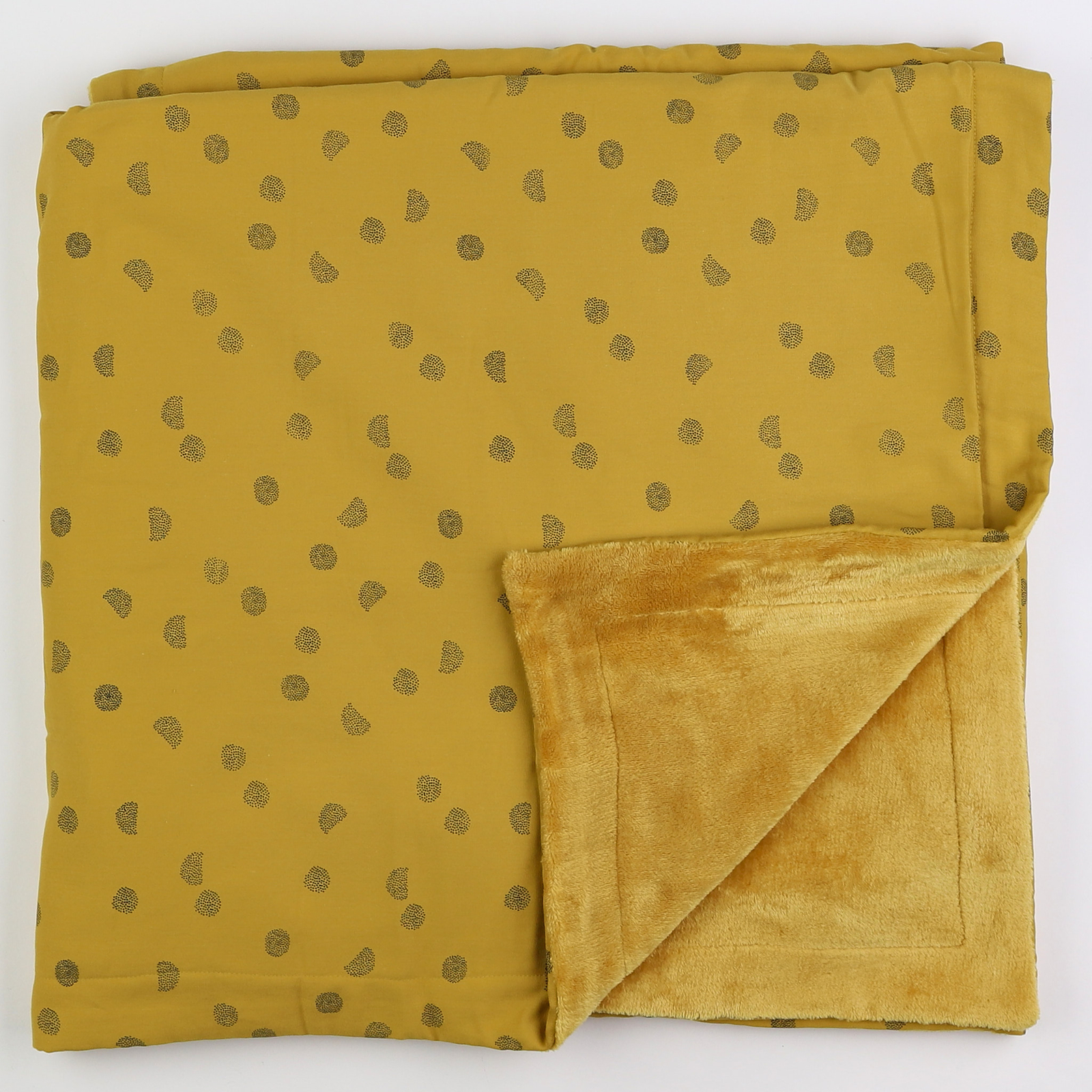 Couverture polaire brique (neuf) - TRIXIE - 100x150 cm - vêtements enfant  d'occasion