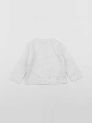 Cyrillus - gilet blanc - 6 mois
